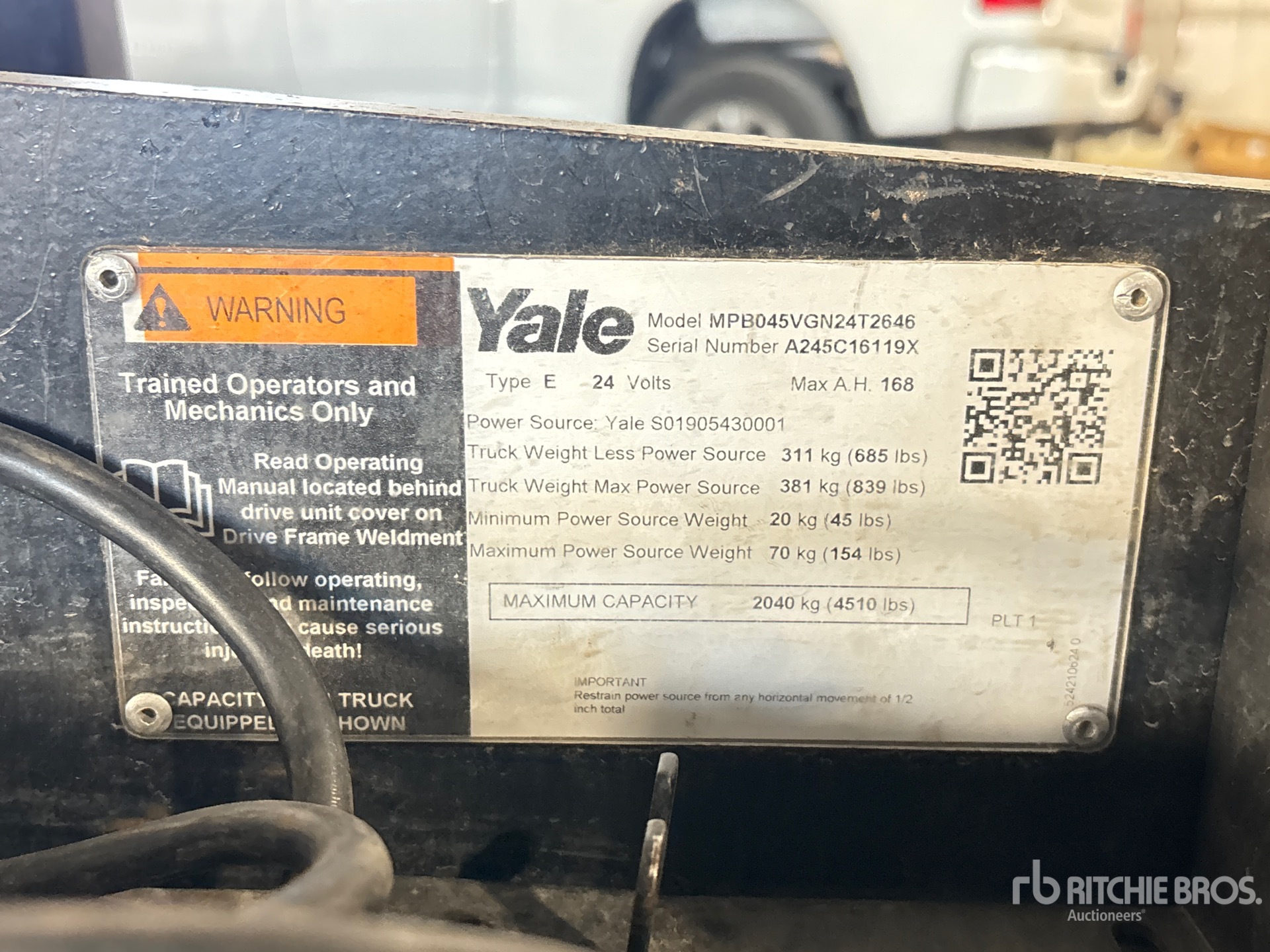 Yale MPB045VG