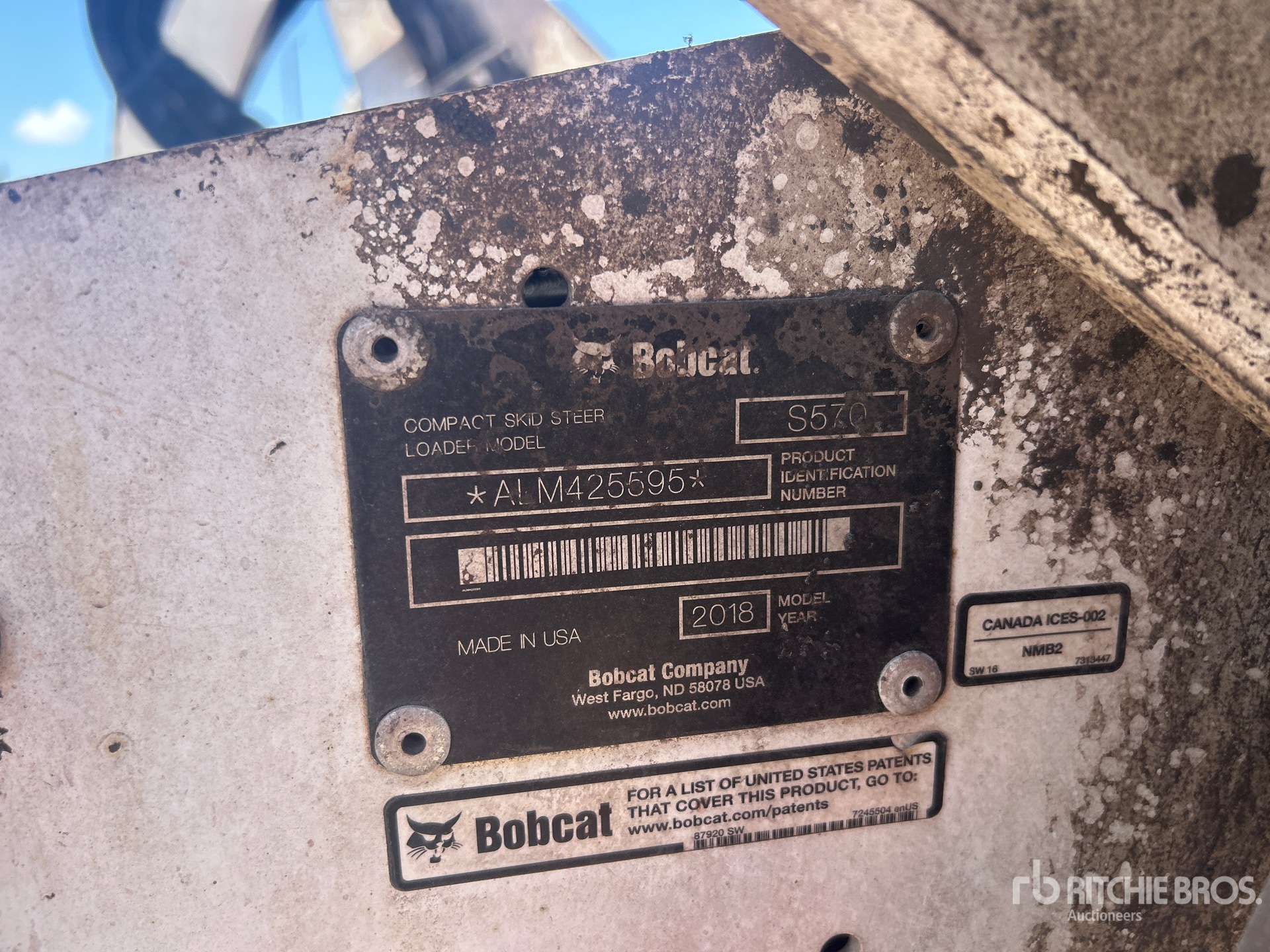 2018 Bobcat S570