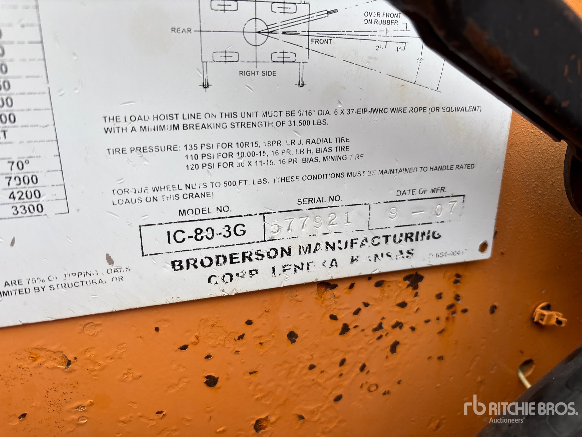 2007 Broderson IC-80-3J