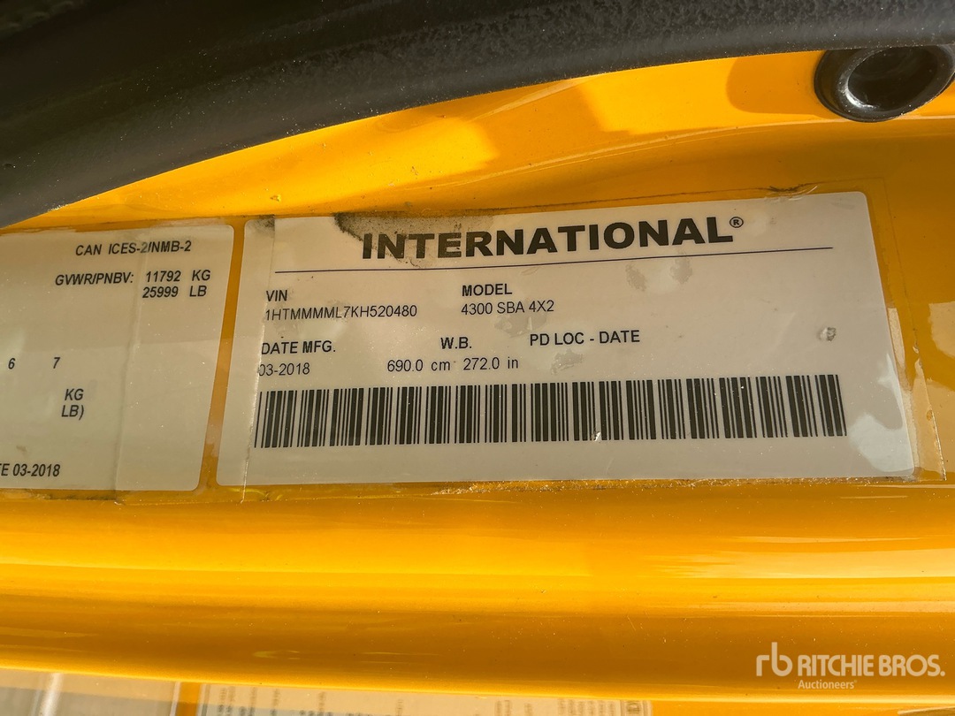2019 International 4300