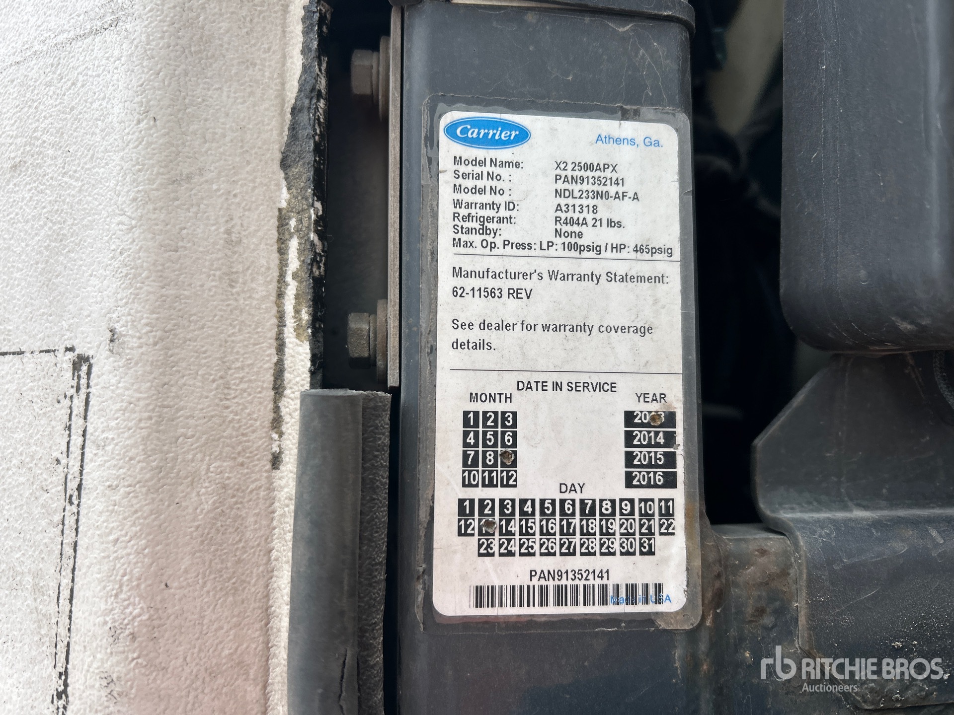2014 Utility VS2RA