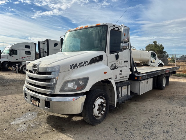 2020 Hino 258 4x2 Rollback Truck (Inoperable)