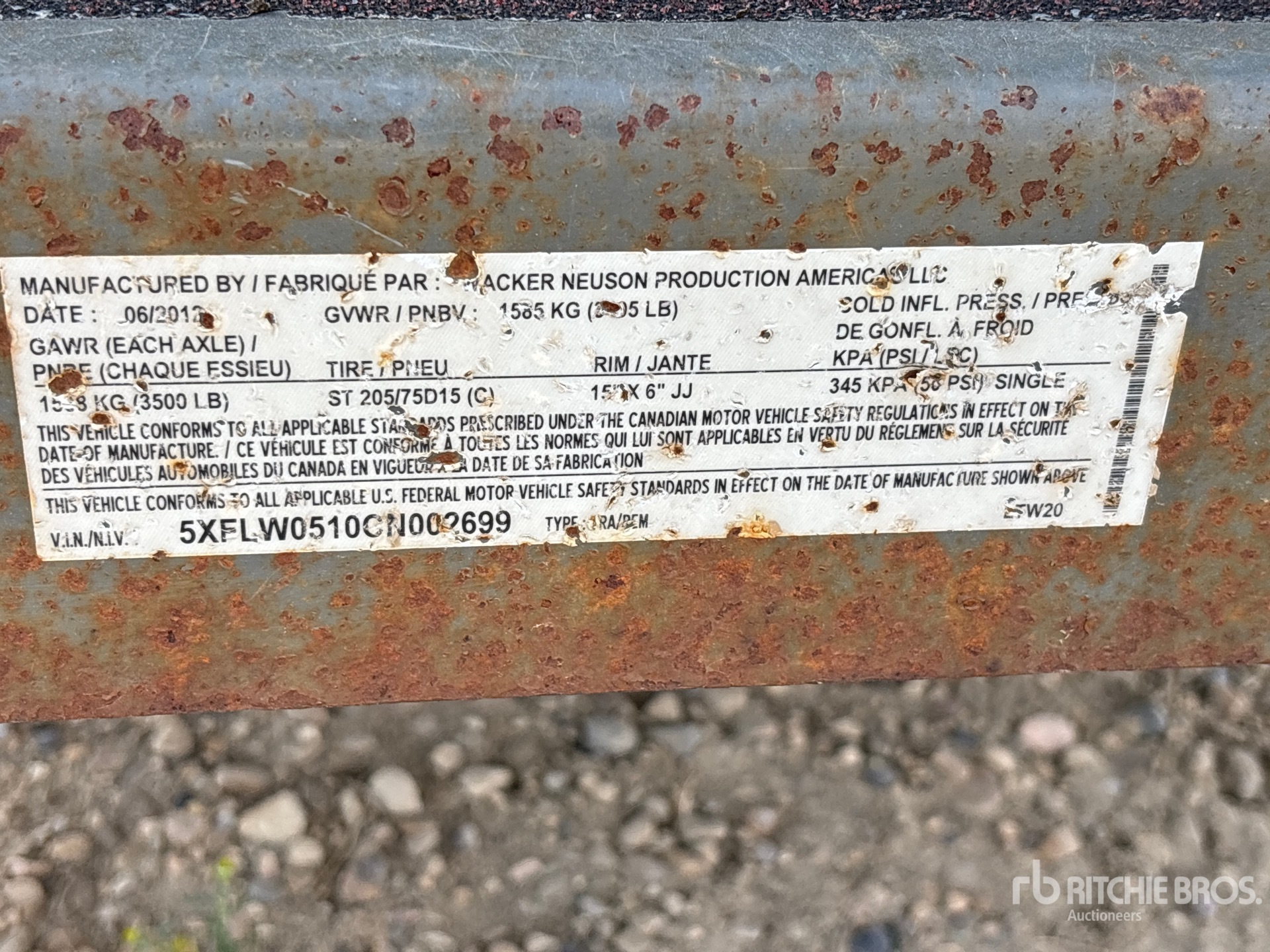 2012 Wacker Neuson LTW20Z1
