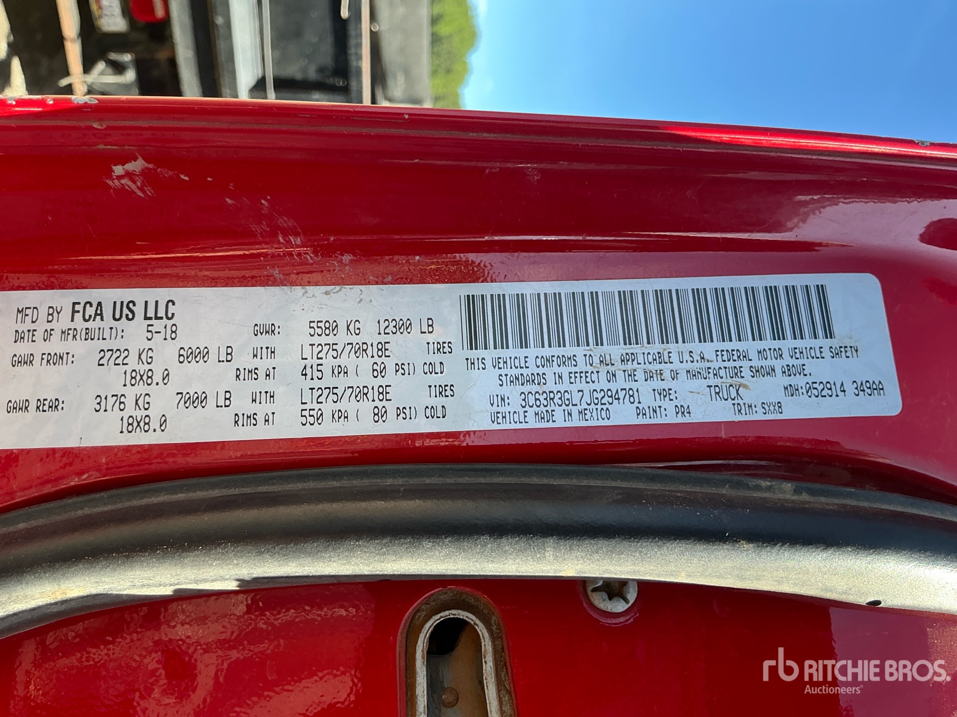 2018 Ram 3500