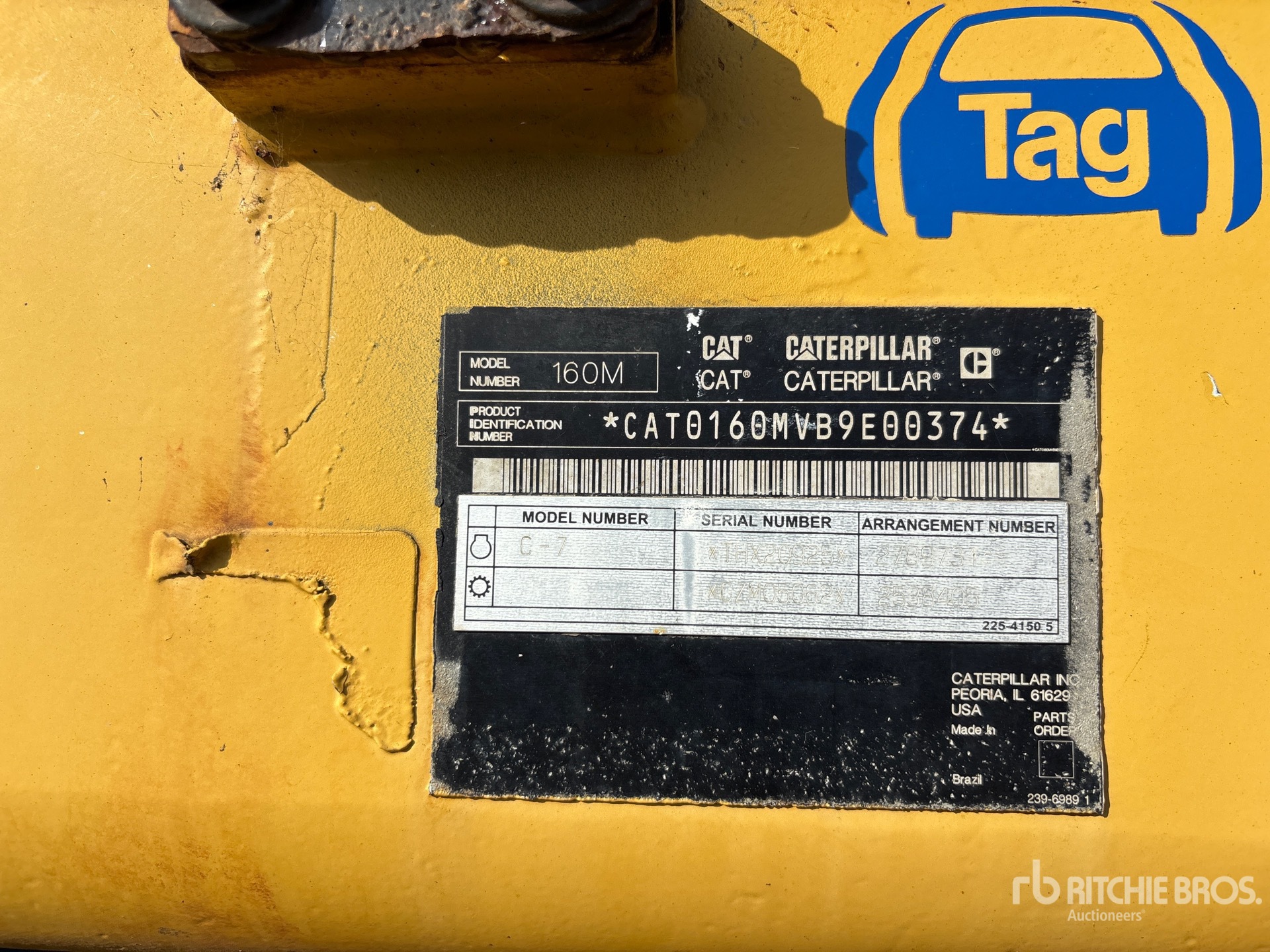 2009 Caterpillar 160M VHP PLUS