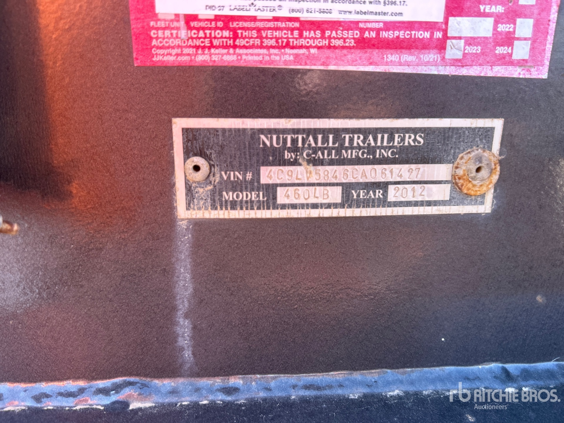 2012 Nuttall 58 FT QUAD/A