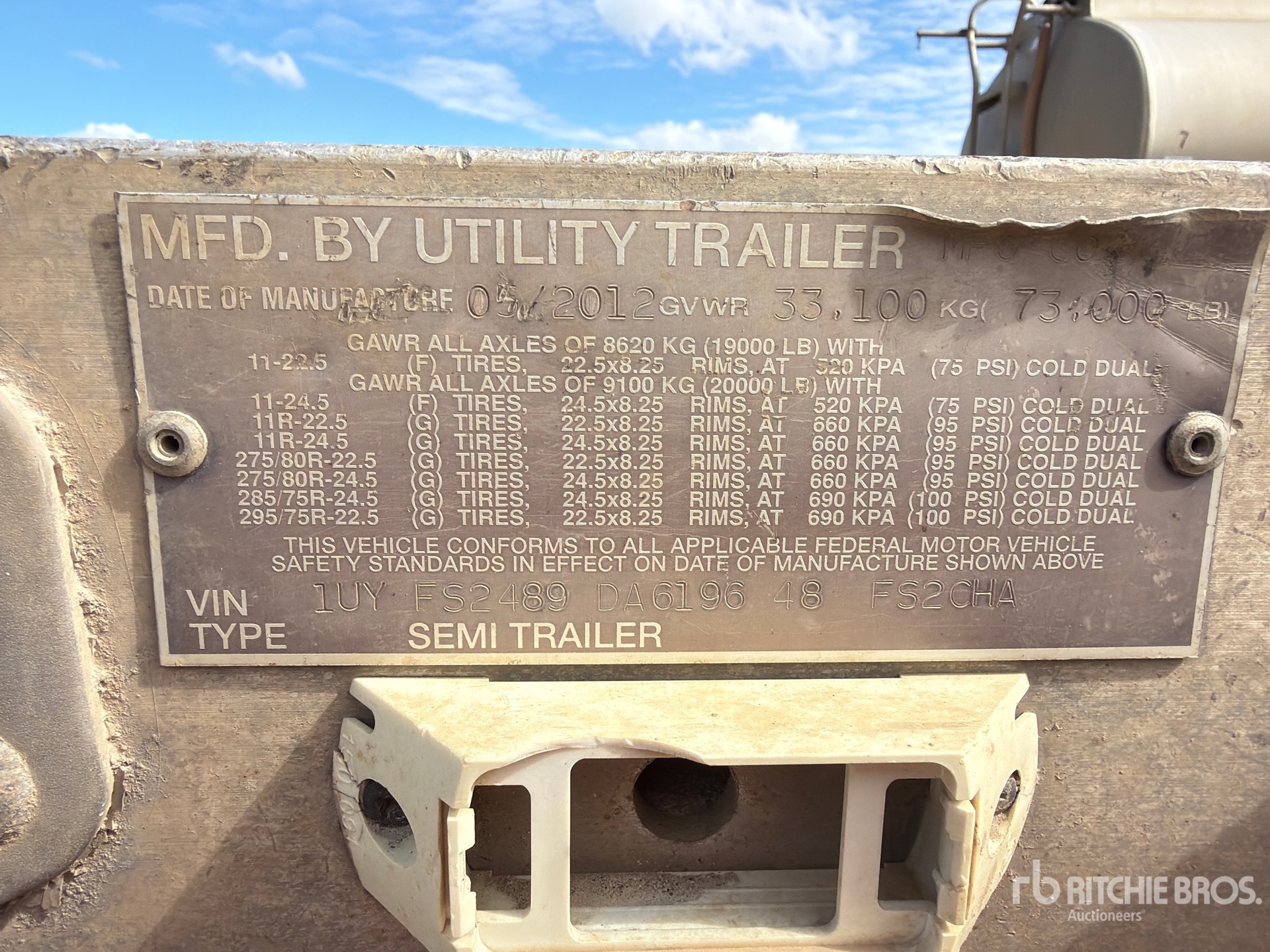 2013 Utility FS2CHA