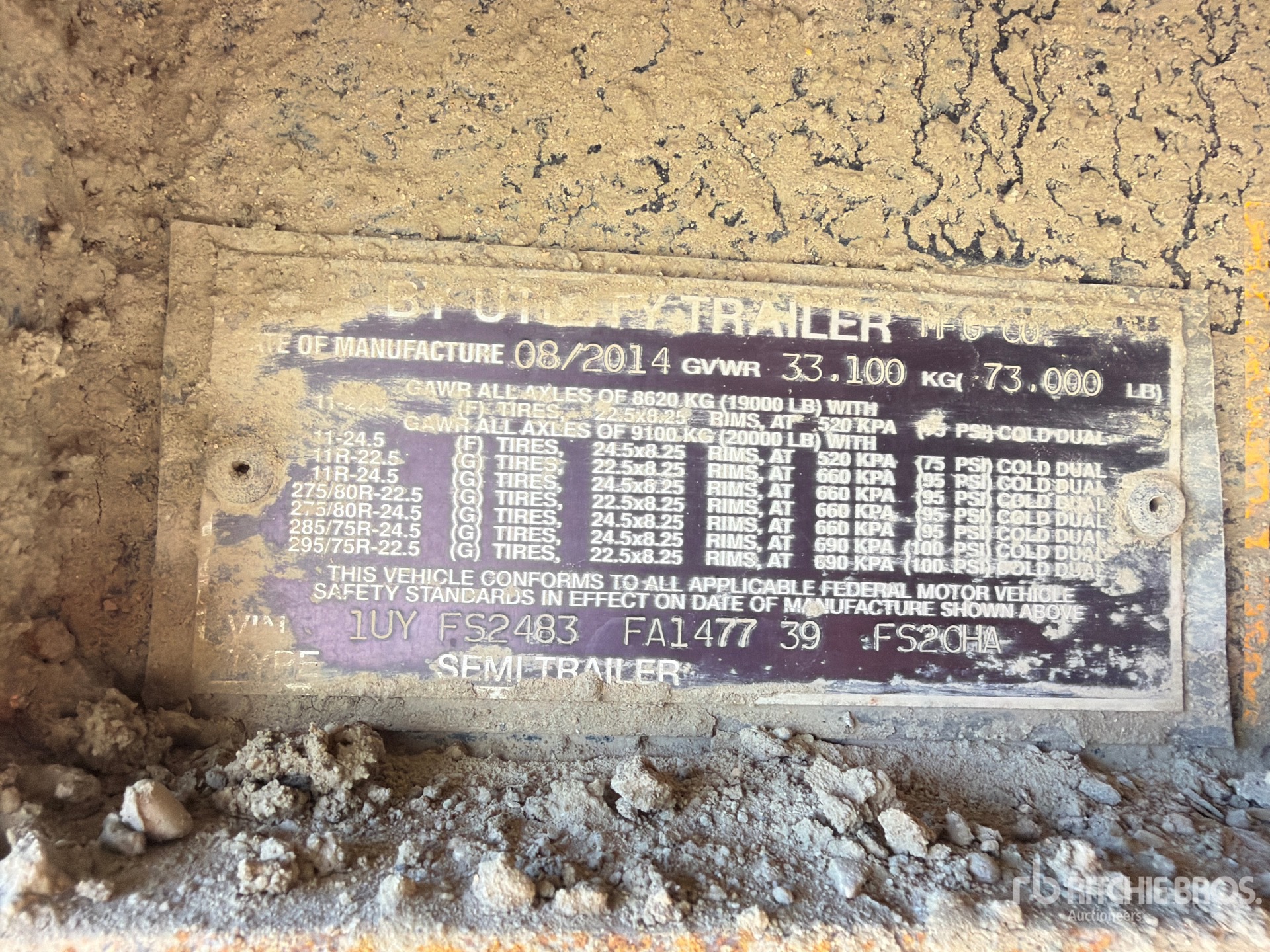 2015 Utility FS2CHA