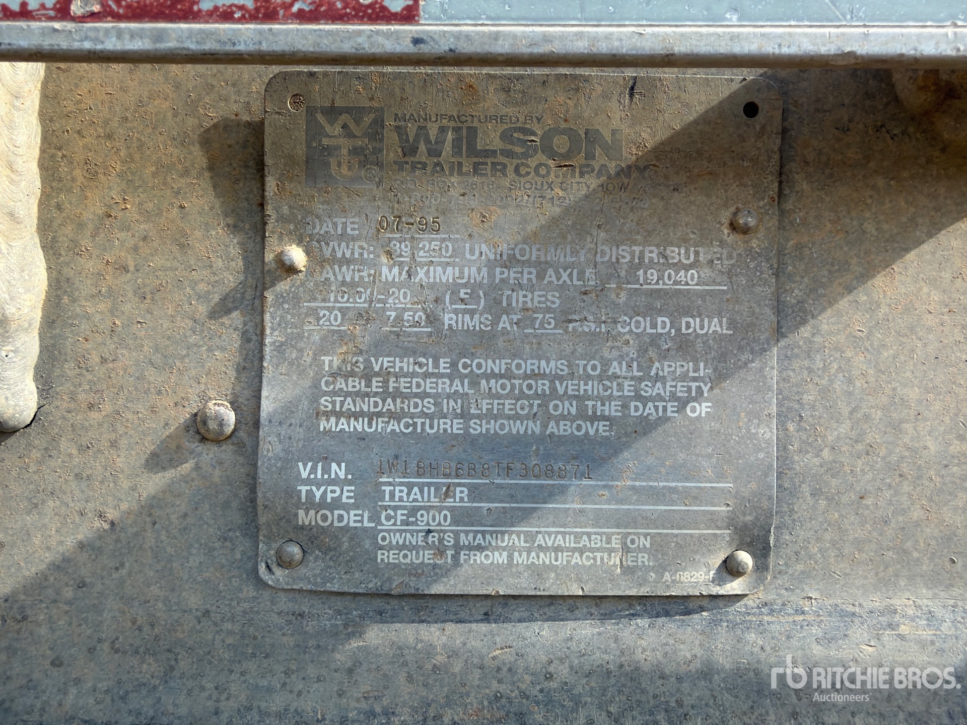 1996 Wilson CF-900