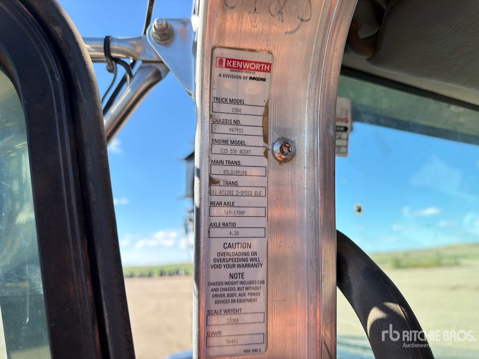 2011 Kenworth C500