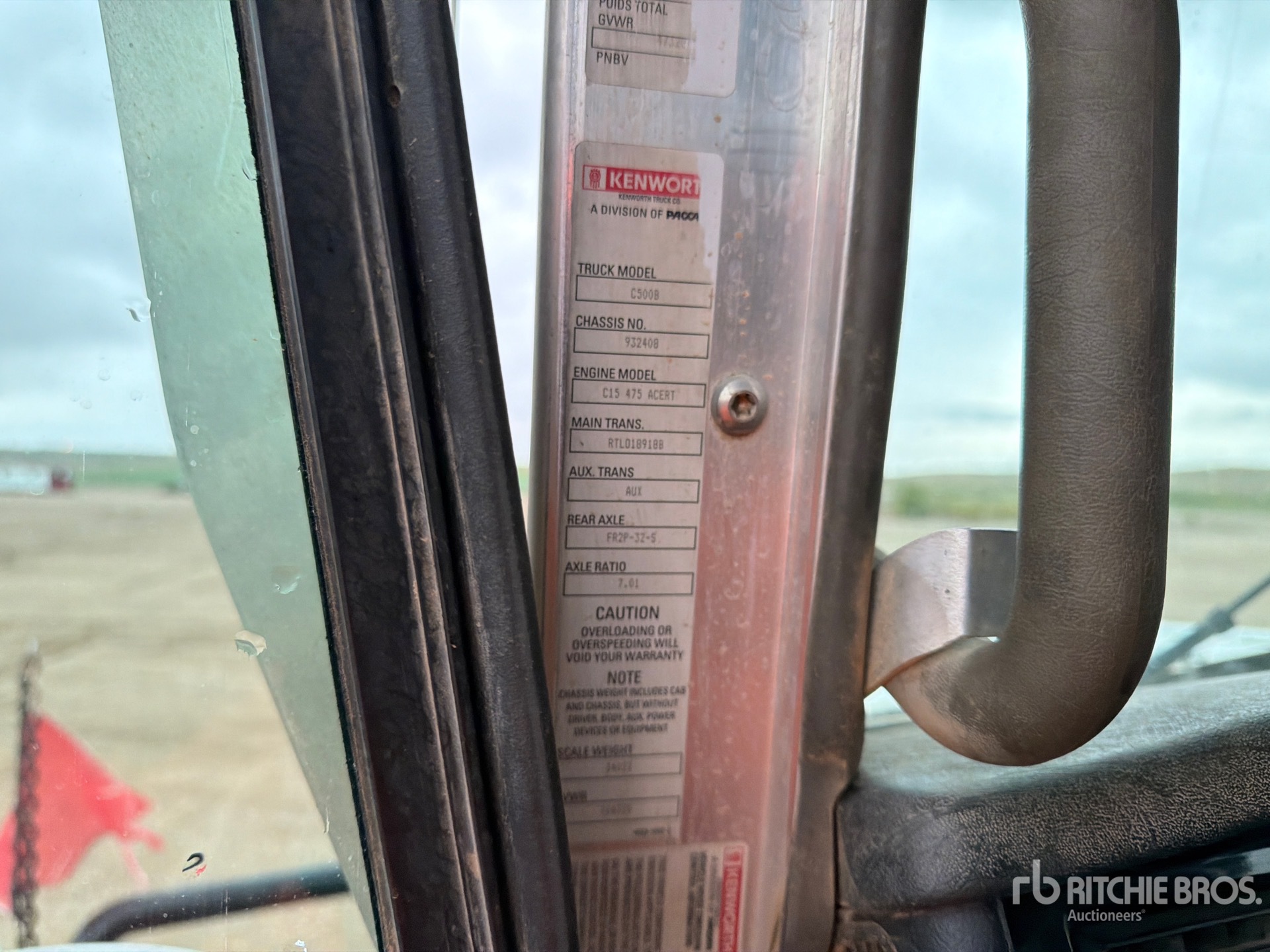 2007 Kenworth C500B