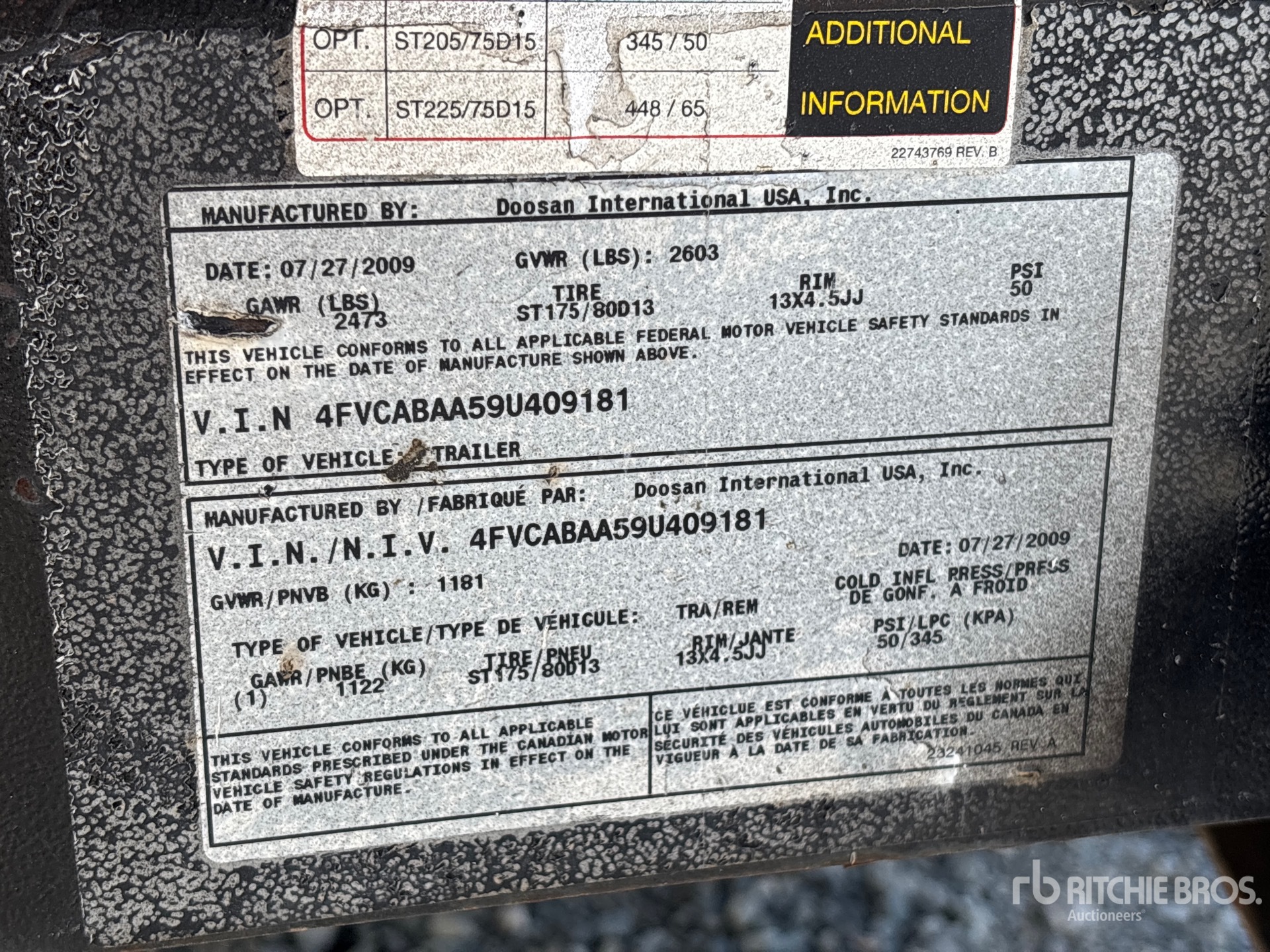 2009 Ingersoll Rand AIRSOURCEPLUS