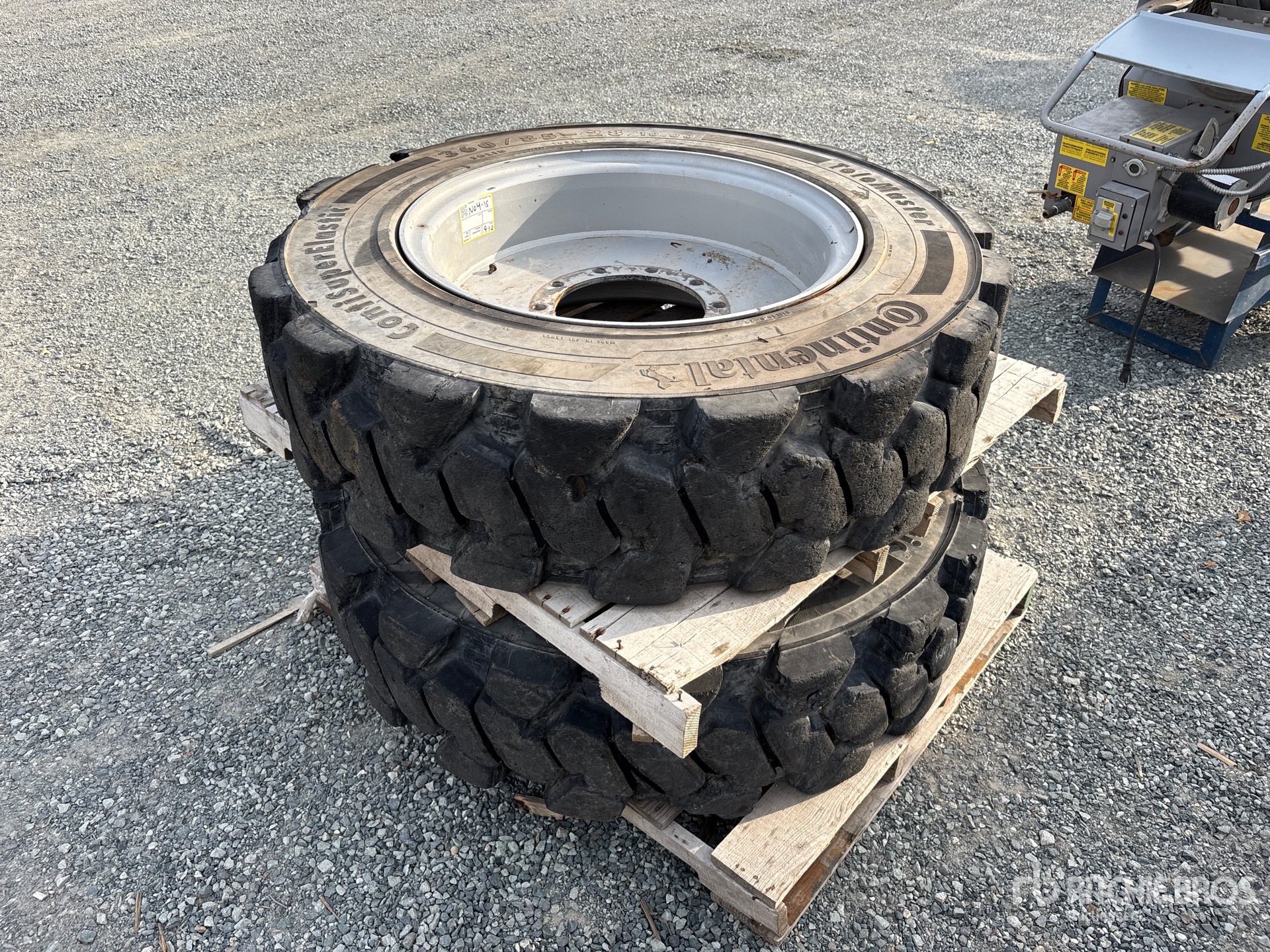 Continental Quantity of (2) 360/85-28 Solid ...