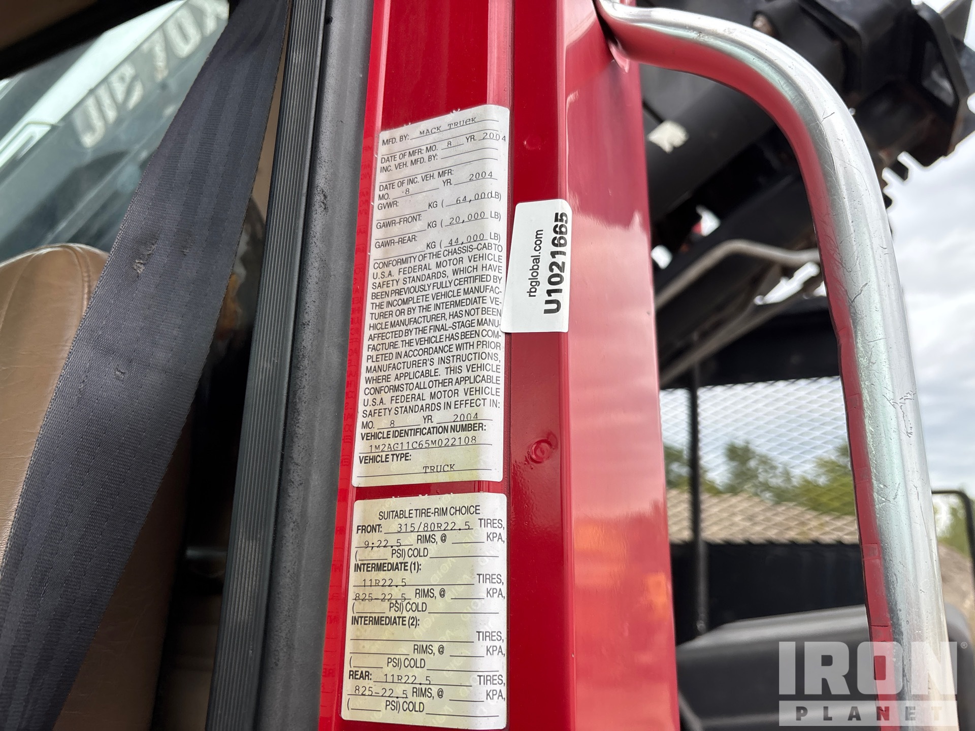 2005 Mack GRANITE CV713