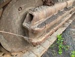 Undercarriage with Left Track Tensioner