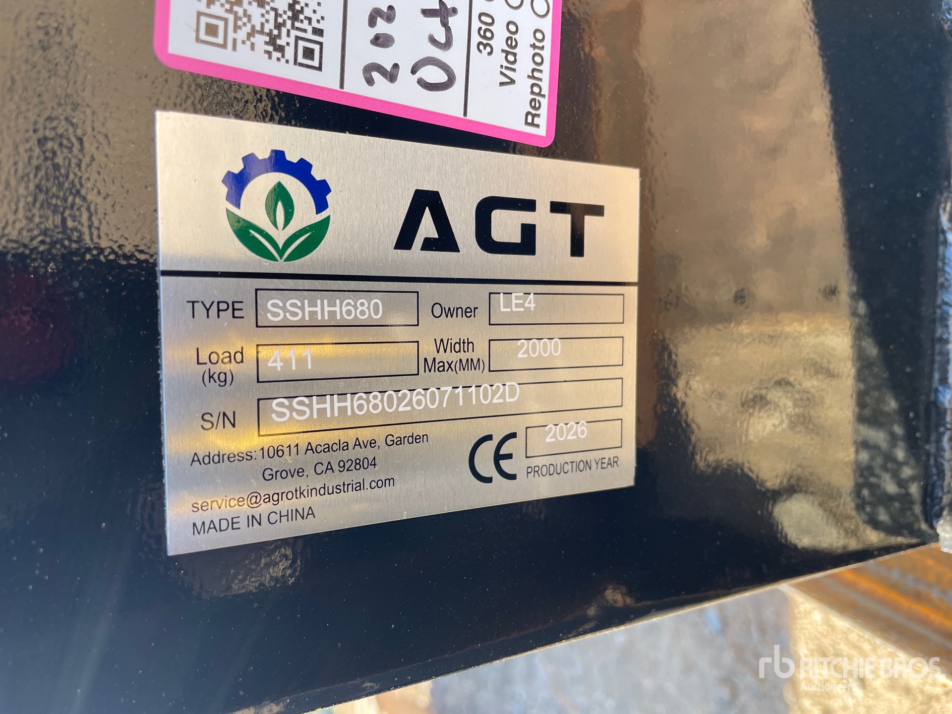 2026 AGT SSHH680
