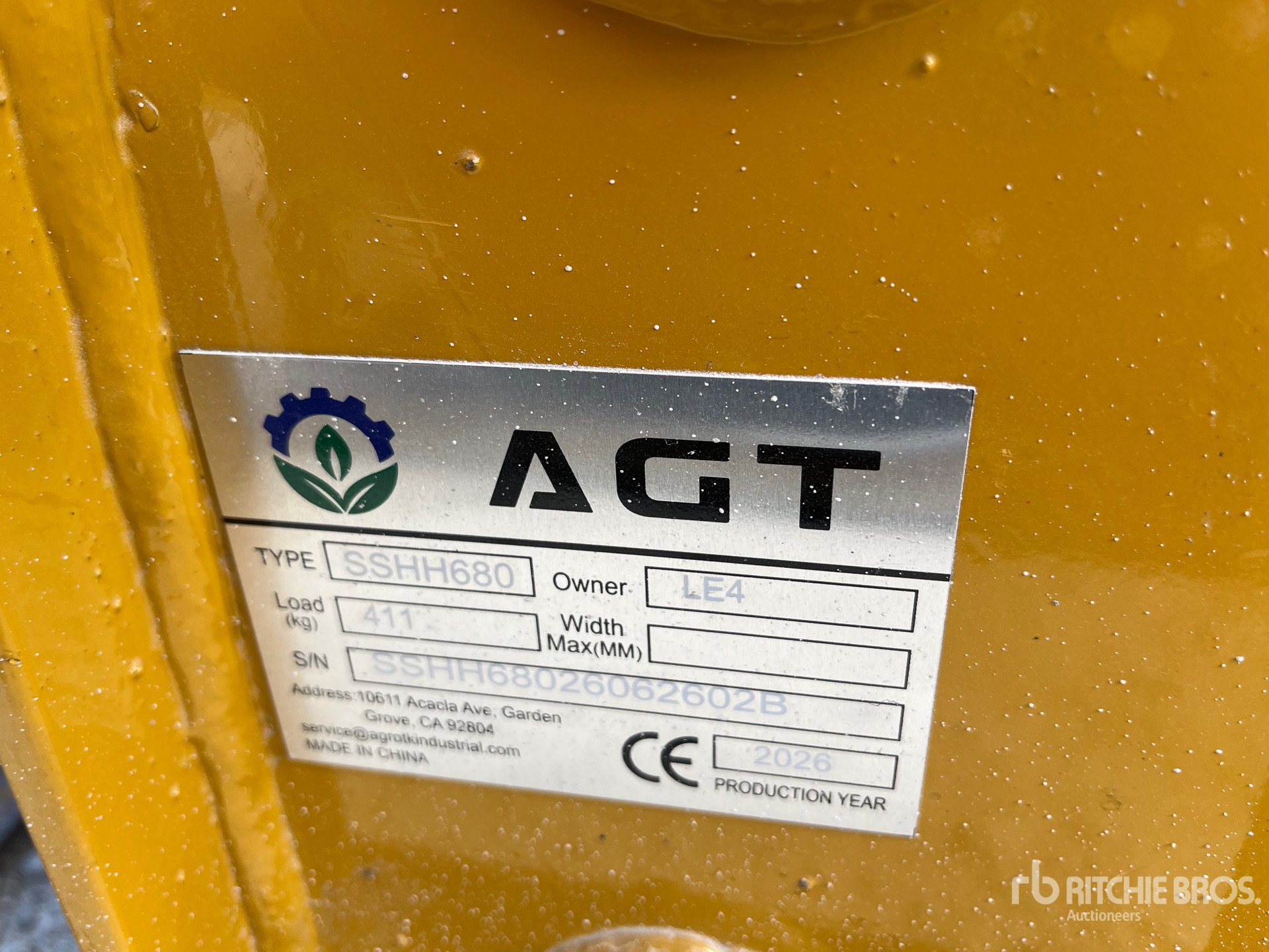 2026 AGT SSHH680