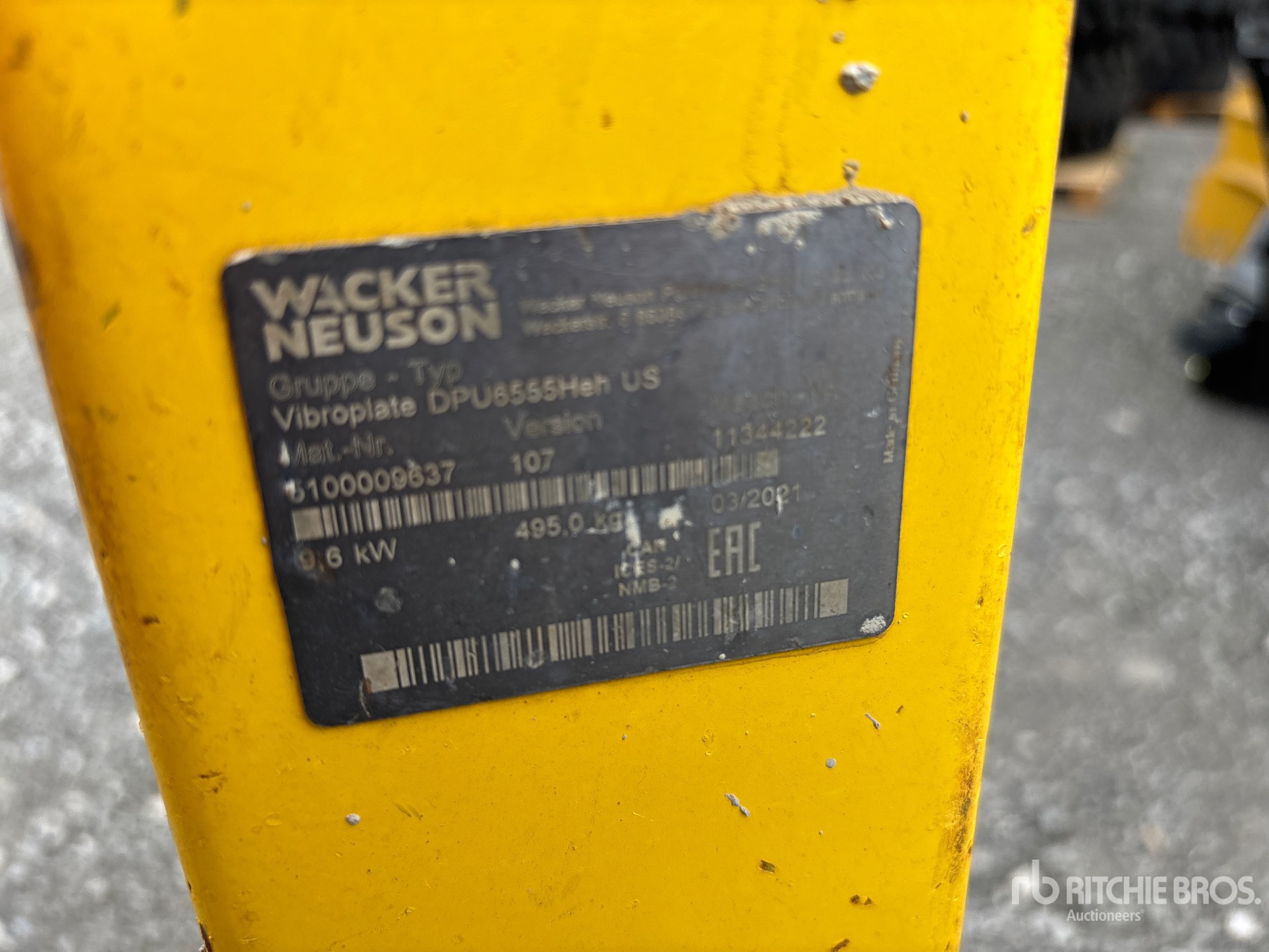 2021 Wacker Neuson DPU 6555HE