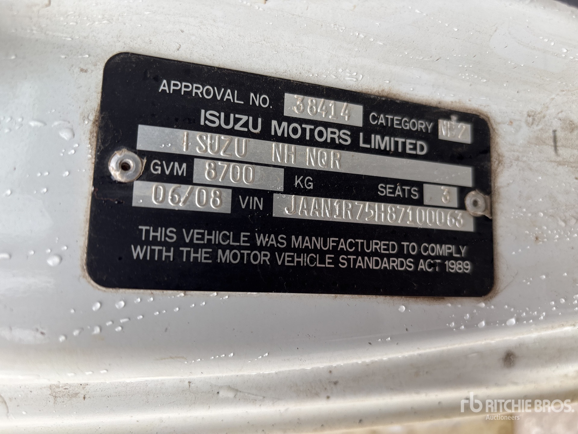 2008 Isuzu NQR 450