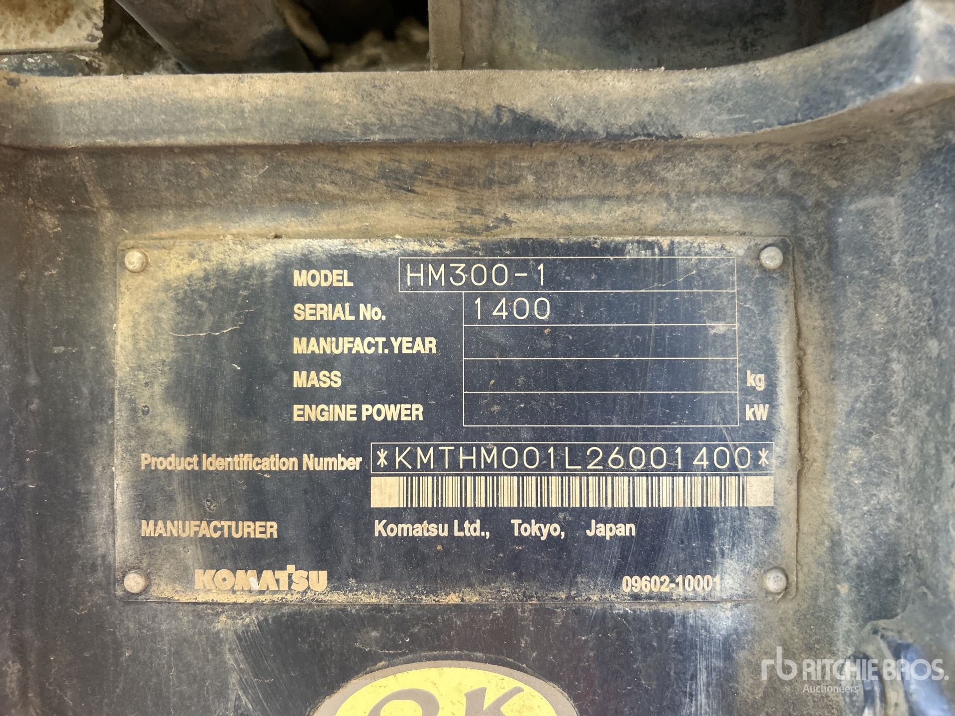 2005 Komatsu HM300-1