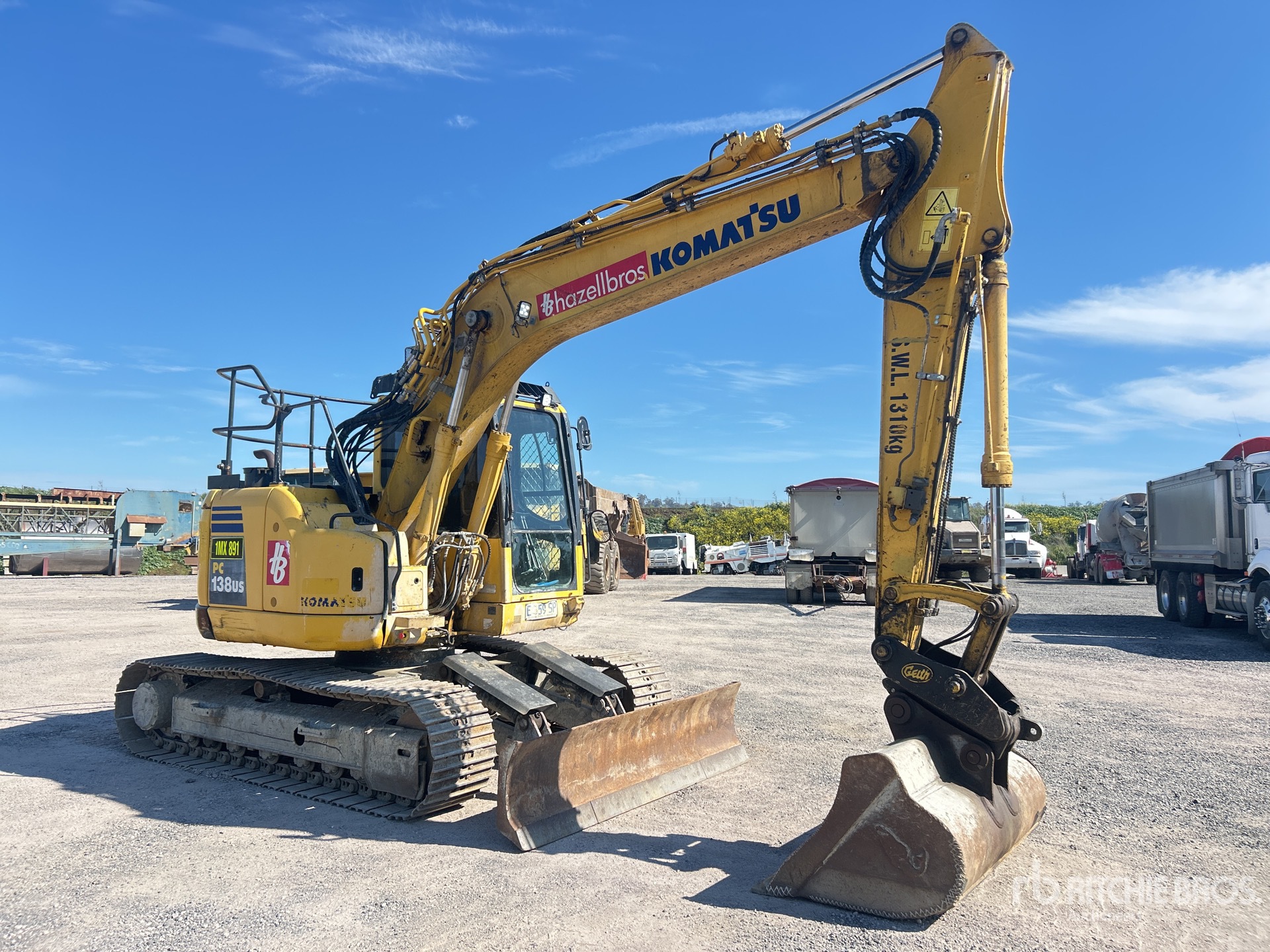 2015 Komatsu PC138US-8