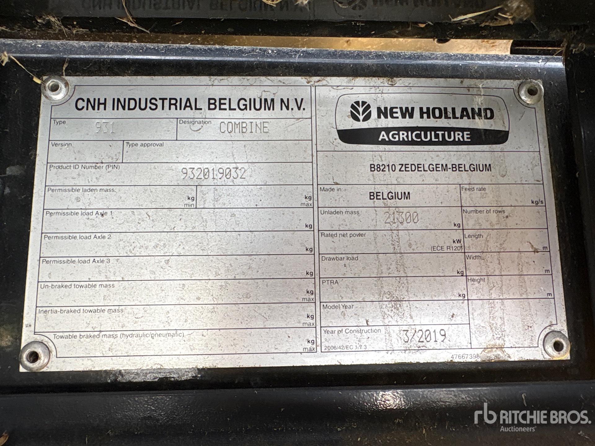 2019 New Holland CR9.90