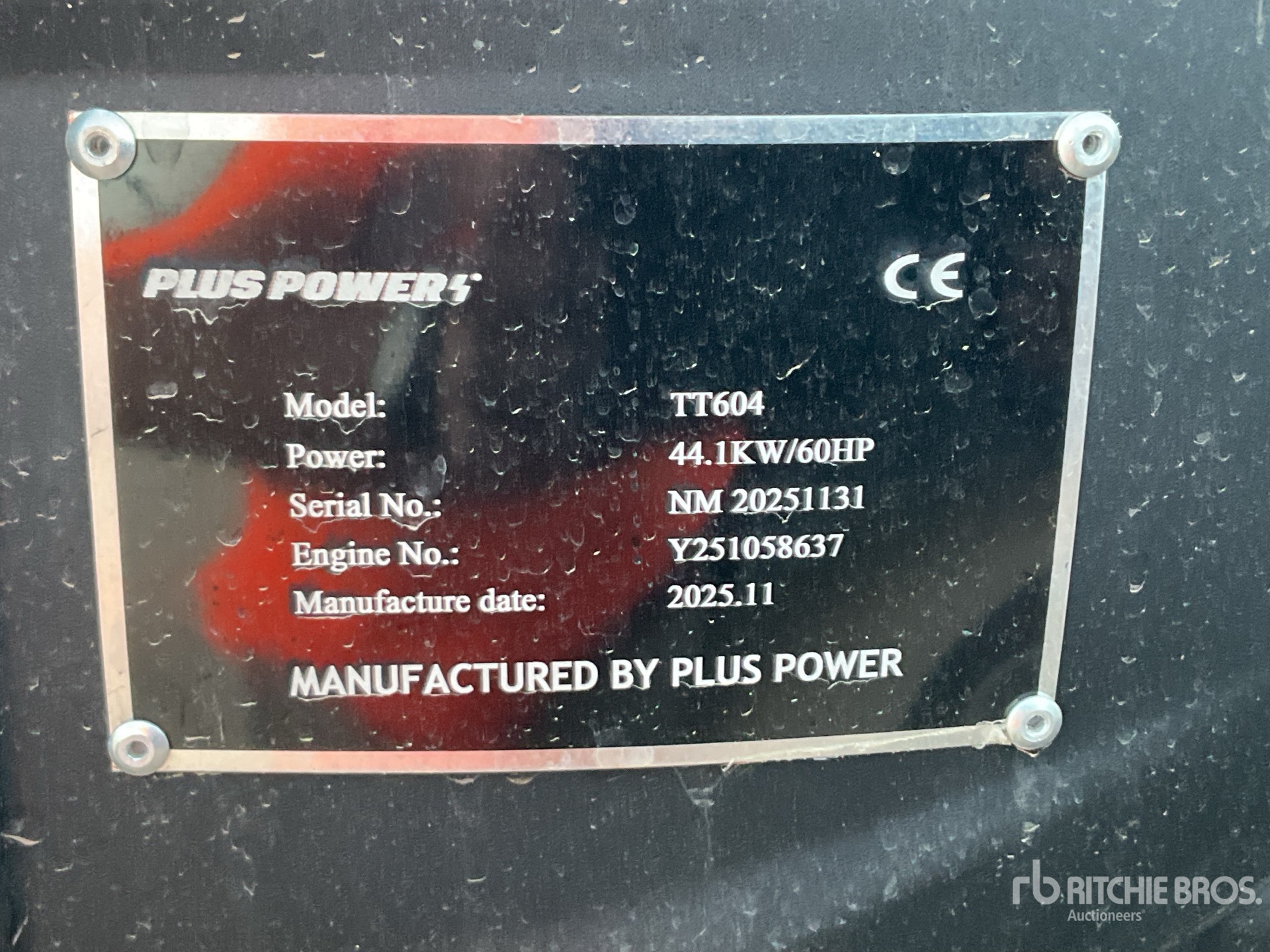 2025 Plus Power TT604