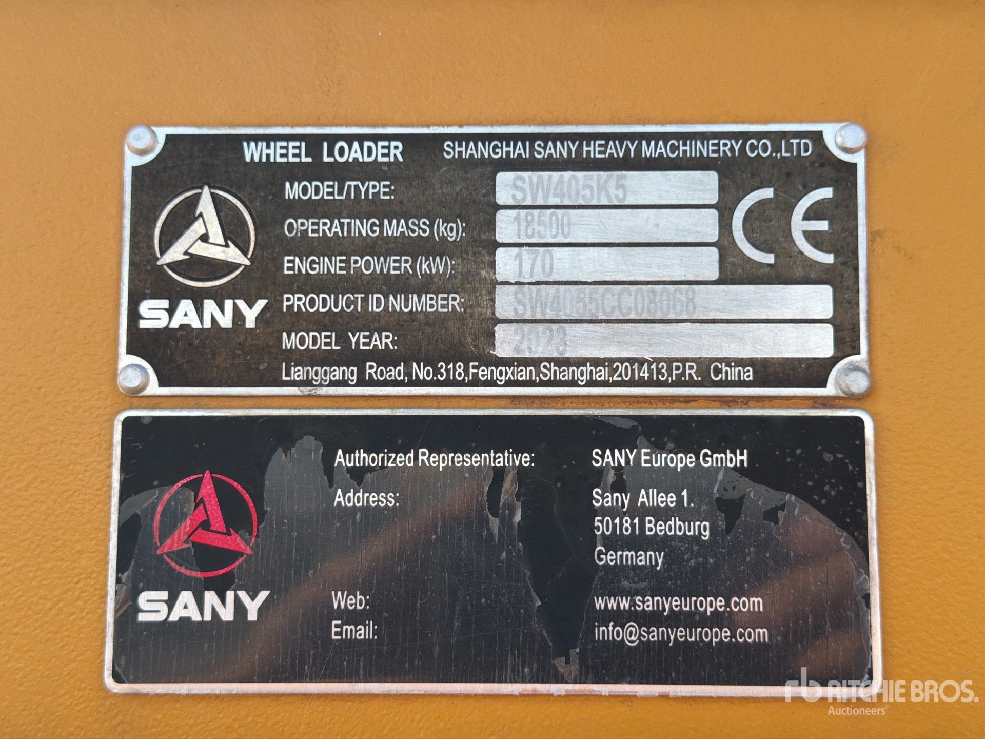 2023 Sany SW405K5