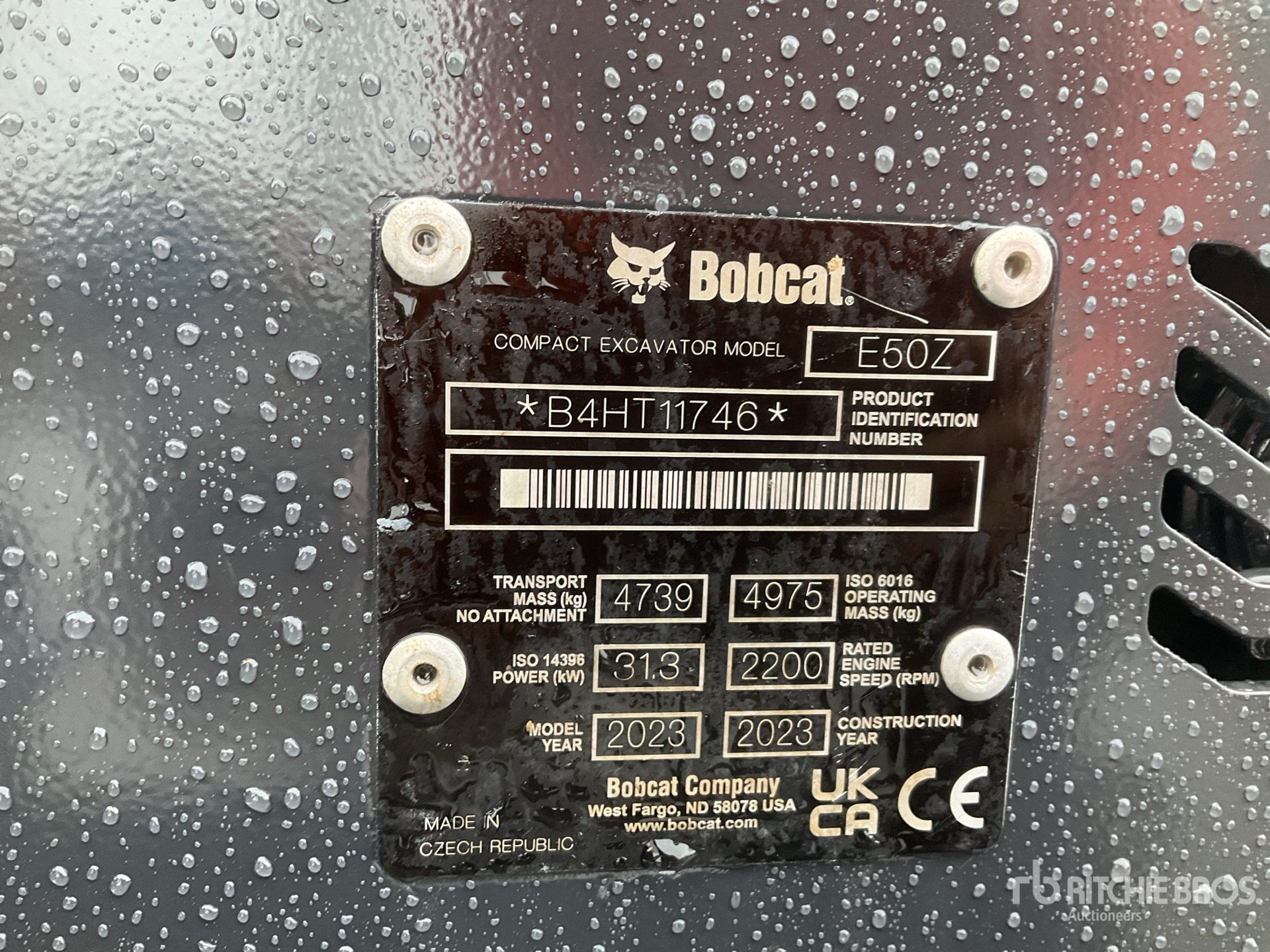 2023 Bobcat E50Z