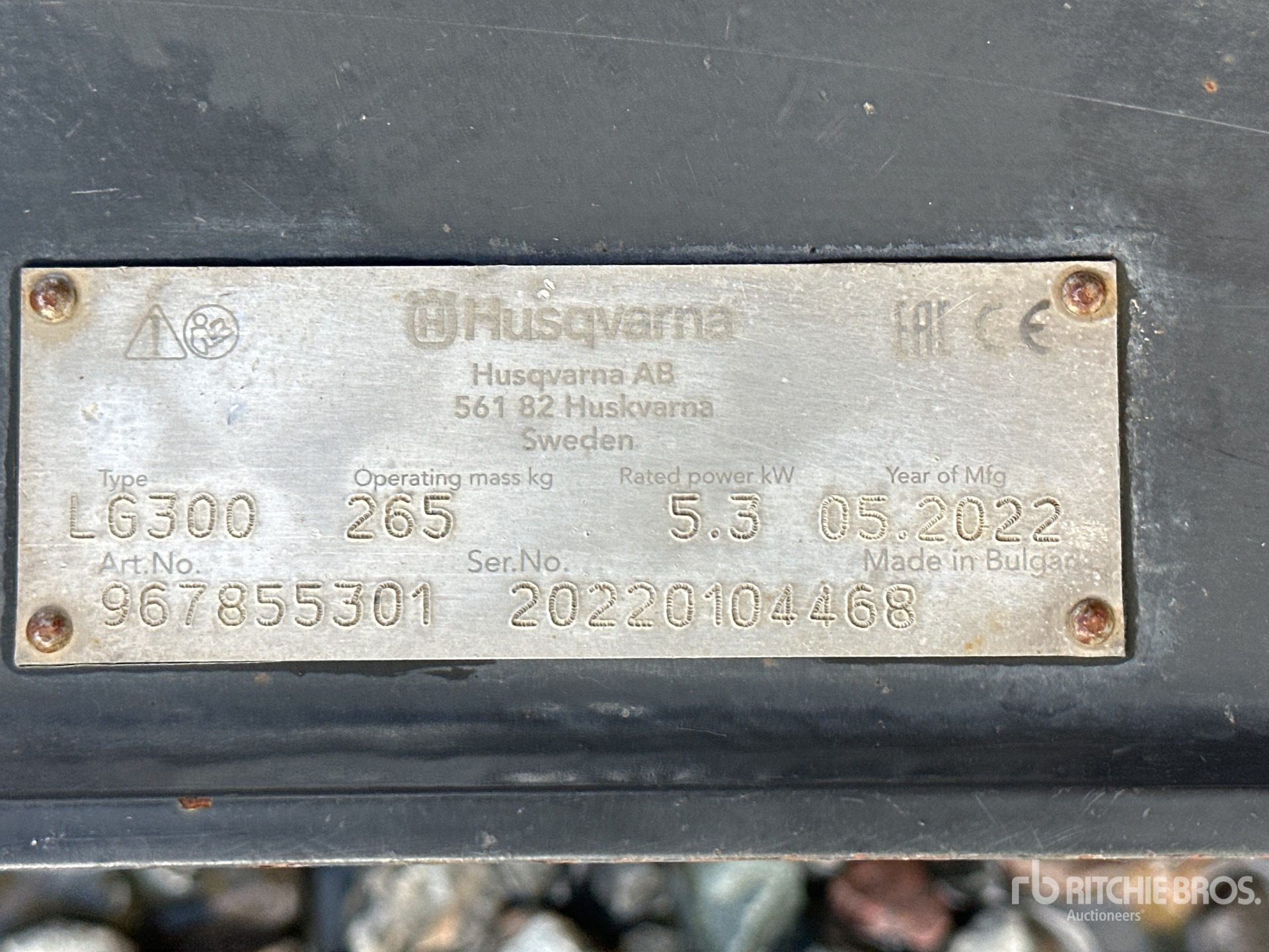 2022 Husqvarna LG300