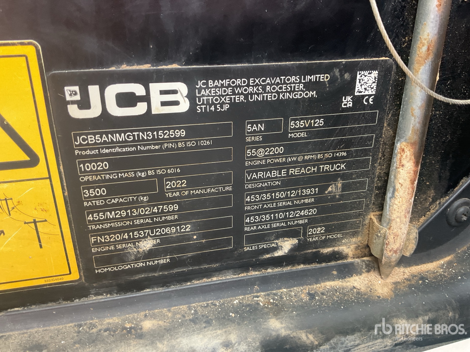 2022 JCB 535-125