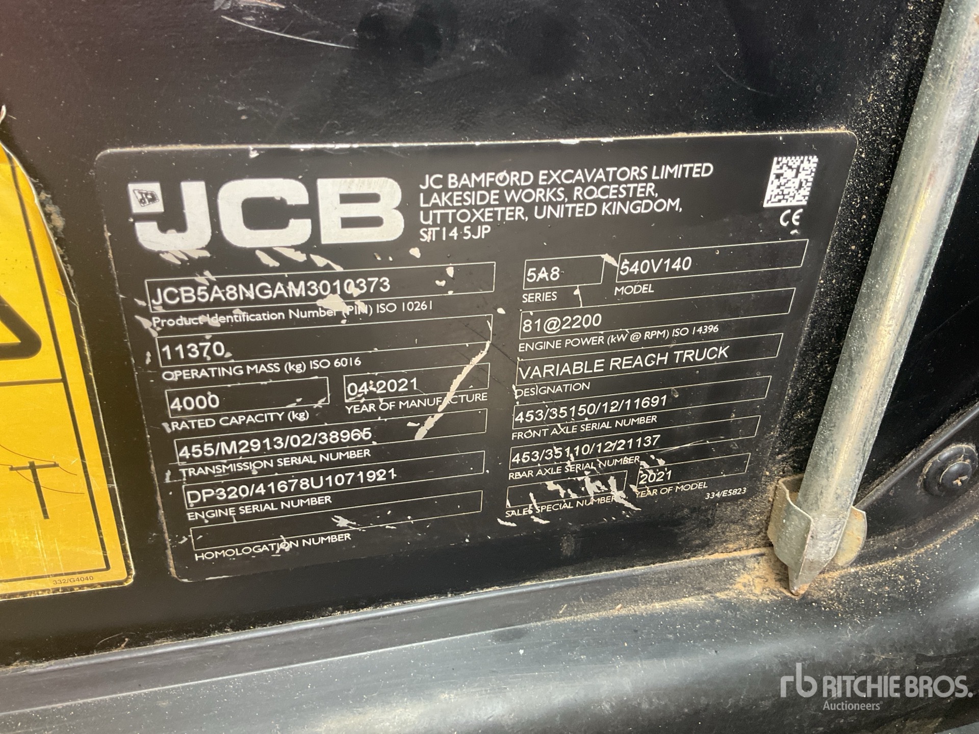 2021 JCB 540-140