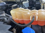 Engine with Cooling System Leaks