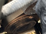 Engine with A/C Compressor