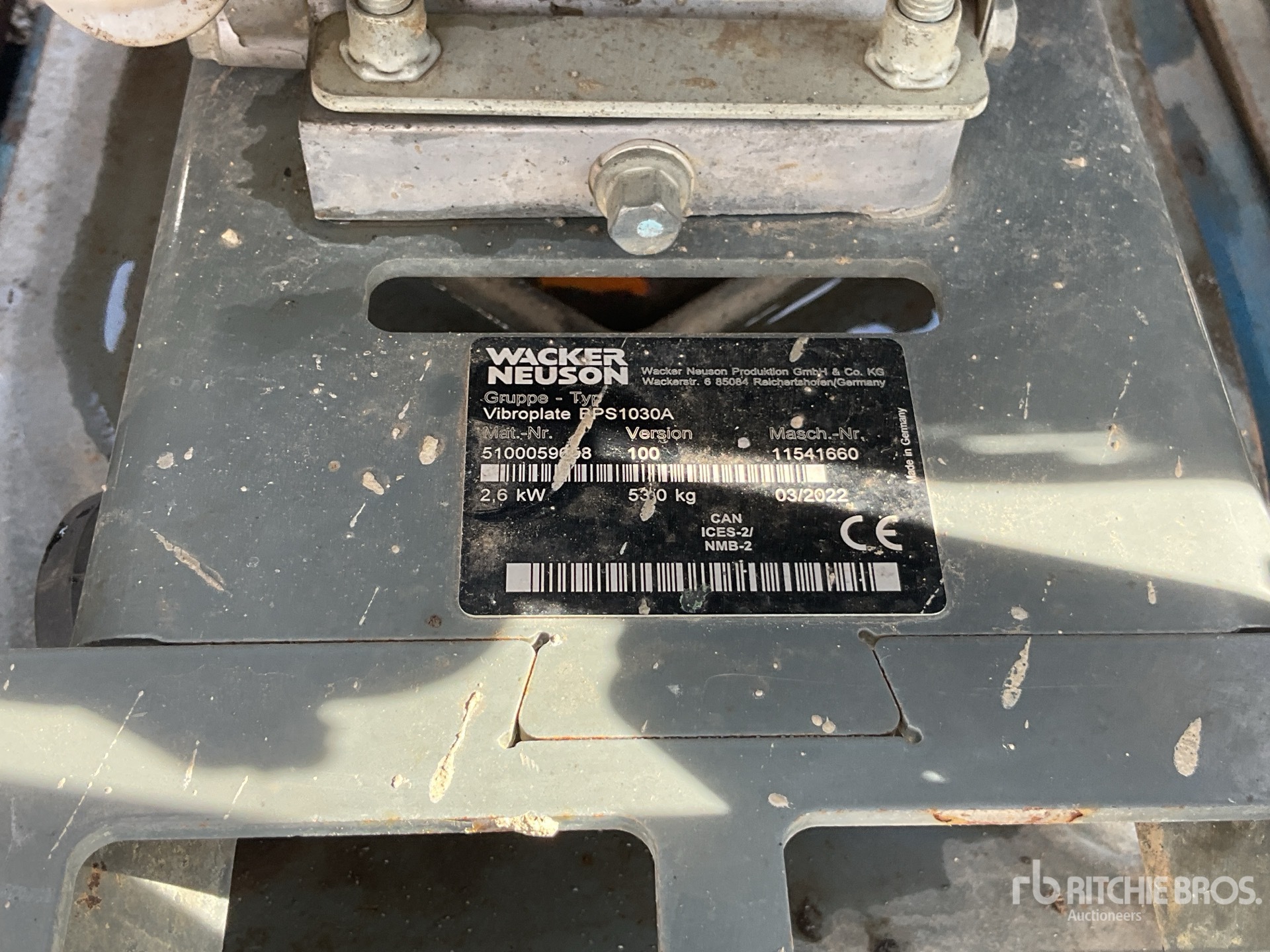 2022 Wacker Neuson BPS1030A