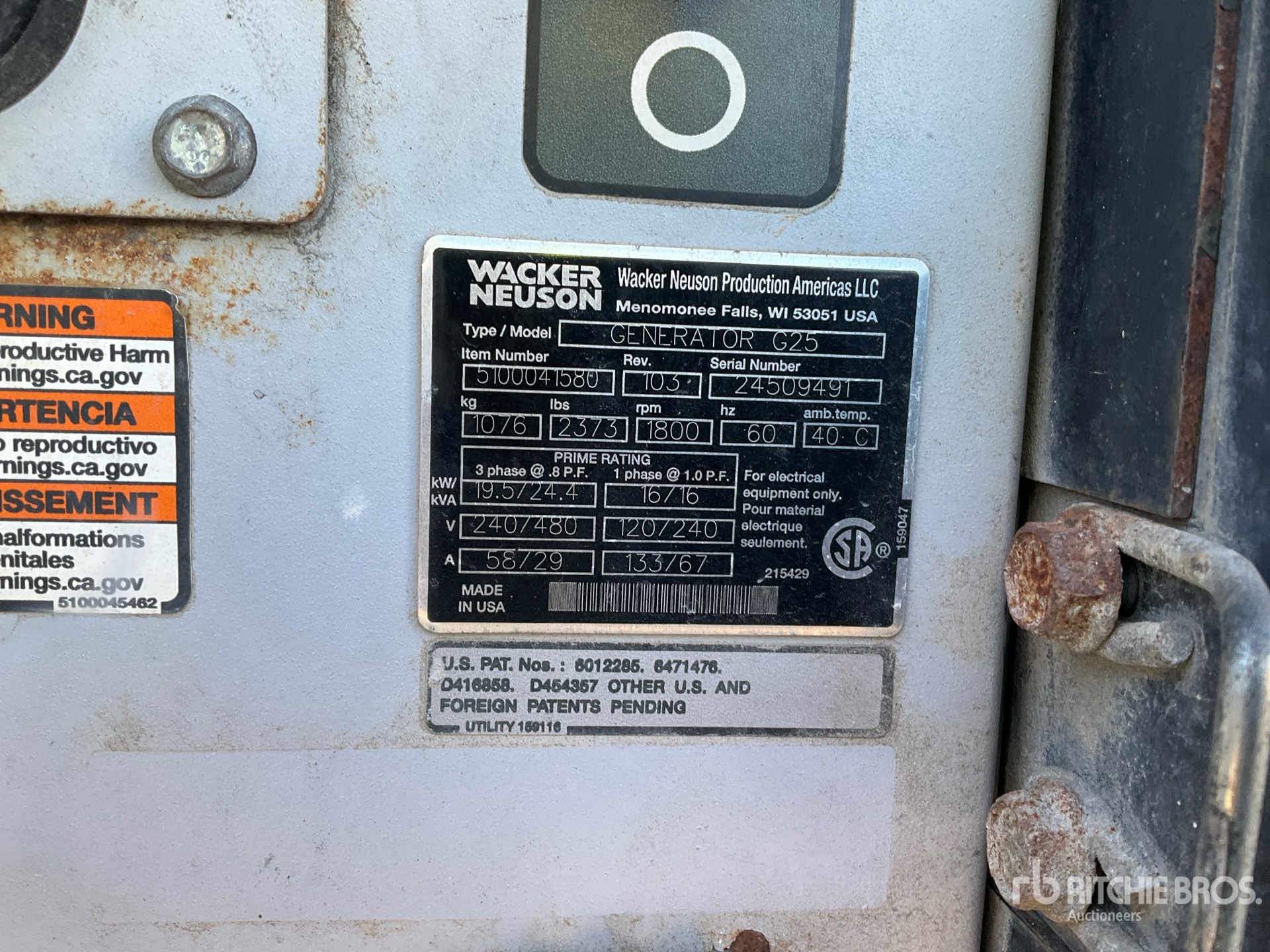 Photo of Wacker Neuson G25