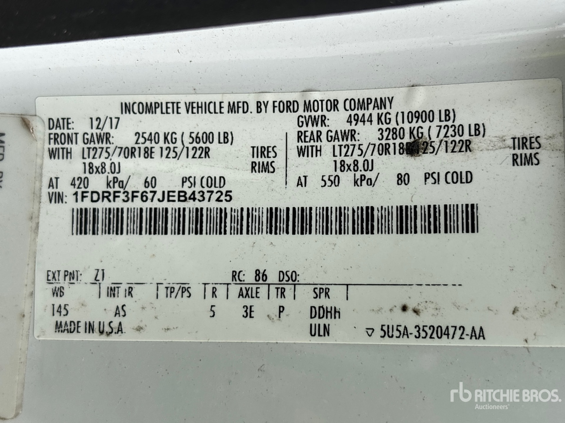 2018 Ford F-350