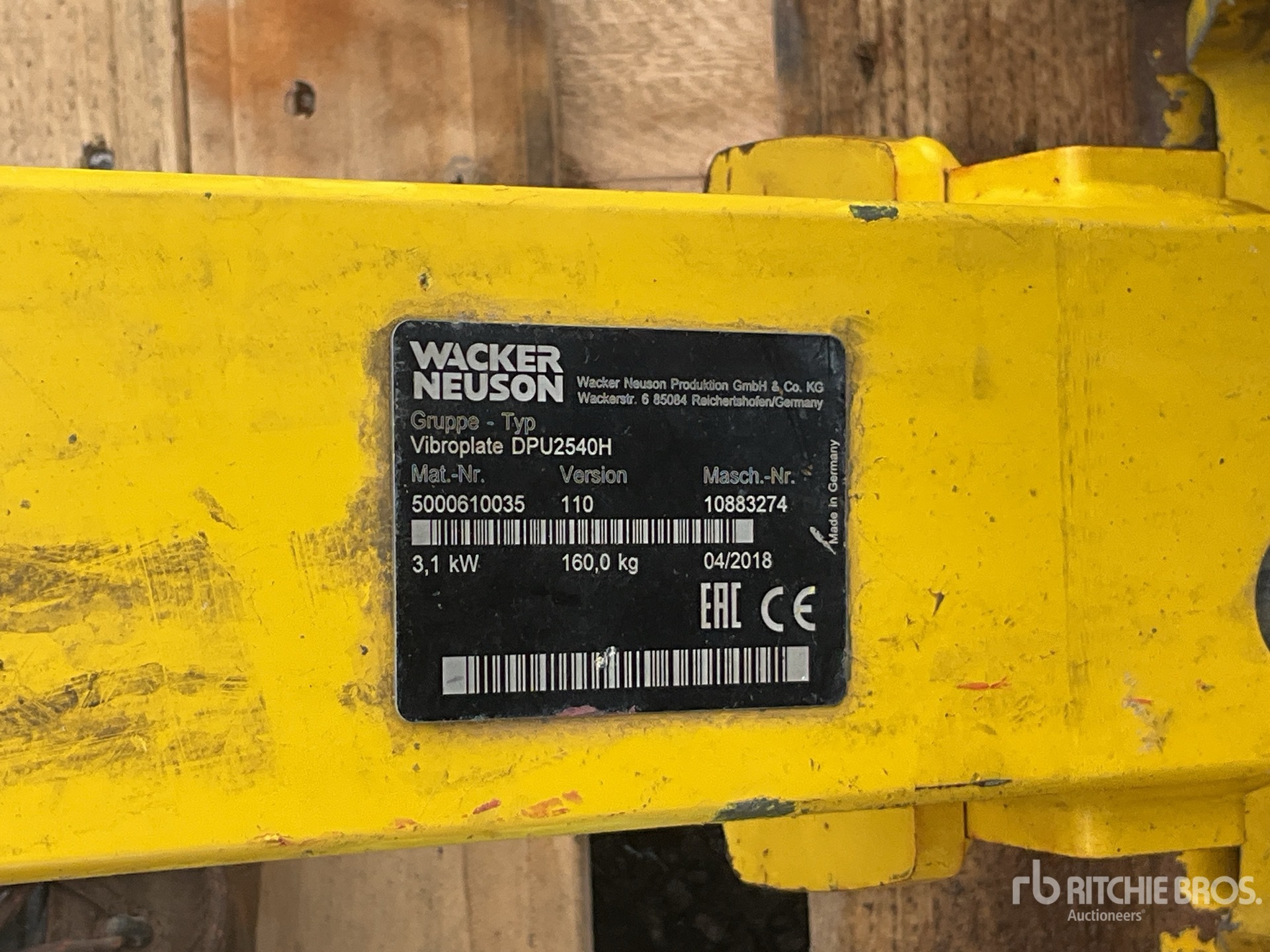 2018 Wacker Neuson DPU2540H