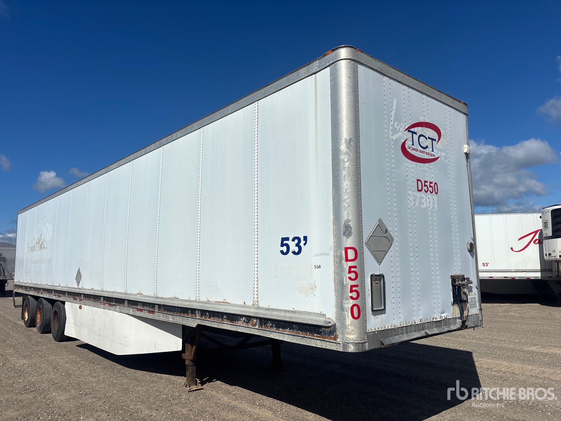 2007 Wabash 53 ft x 102 in Tri/A