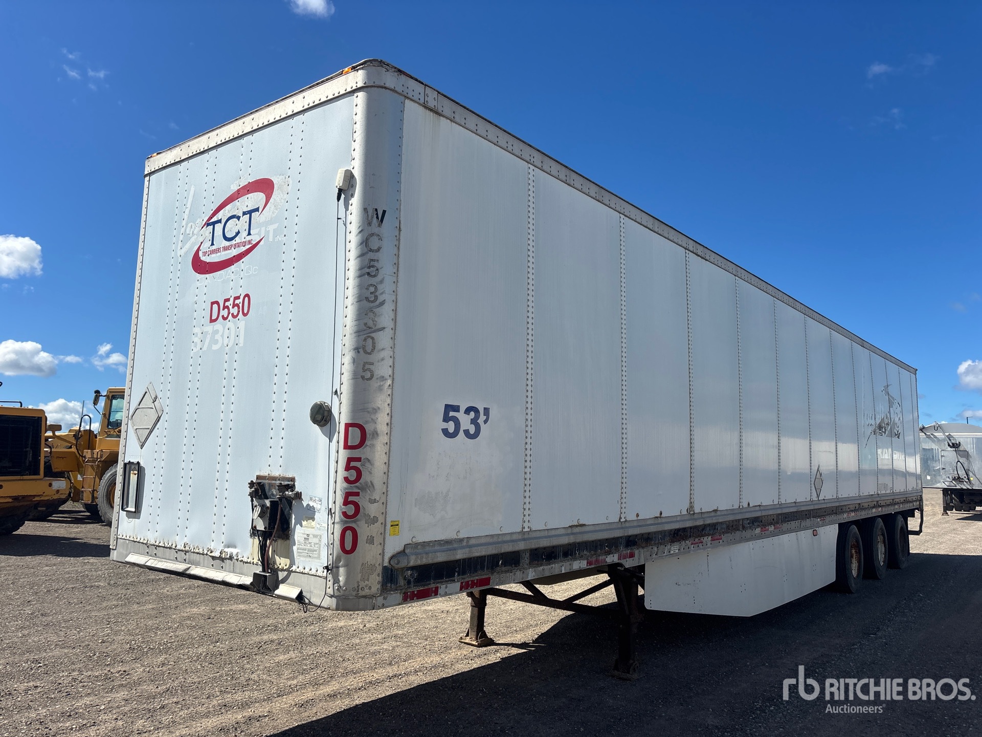 2007 Wabash 53 ft x 102 in Tri/A