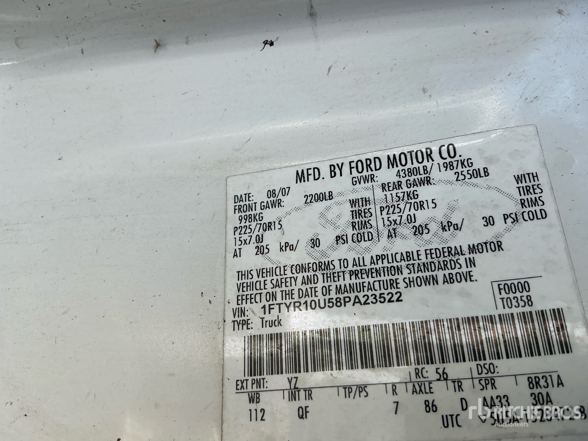 Photo of 2008 Ford RANGER