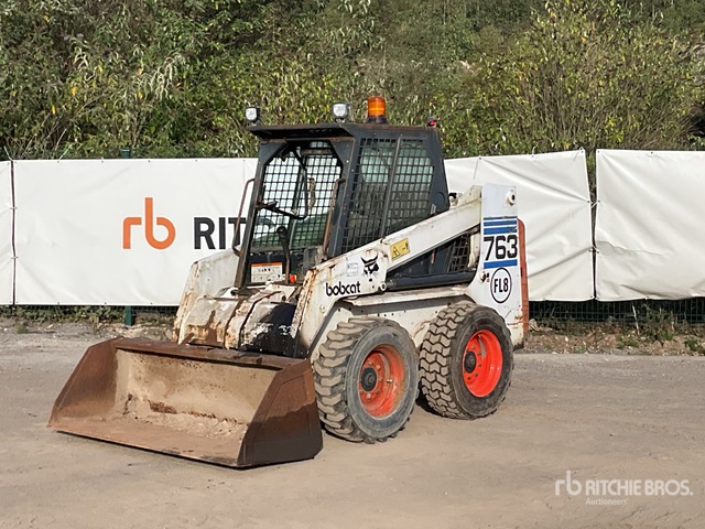 1998 Bobcat 763 Skid Steer Loader