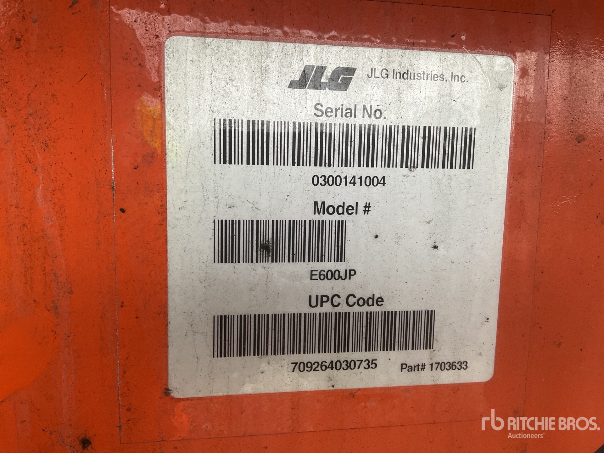 2010 JLG E600JP