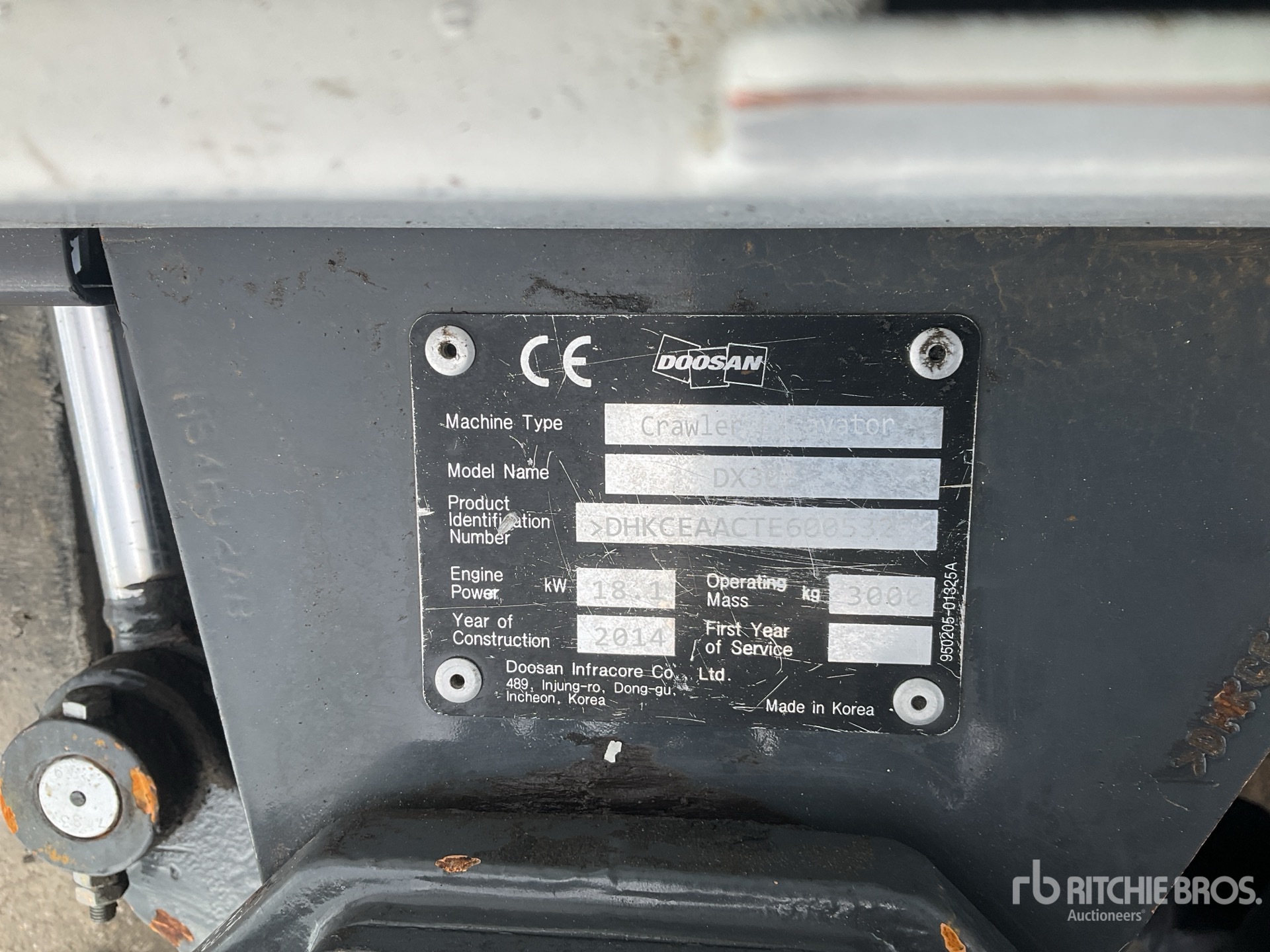 2014 Doosan DX30Z