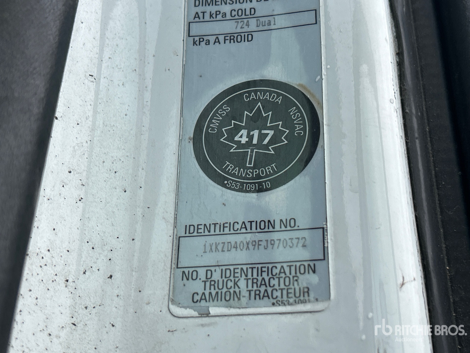 2015 Kenworth T880