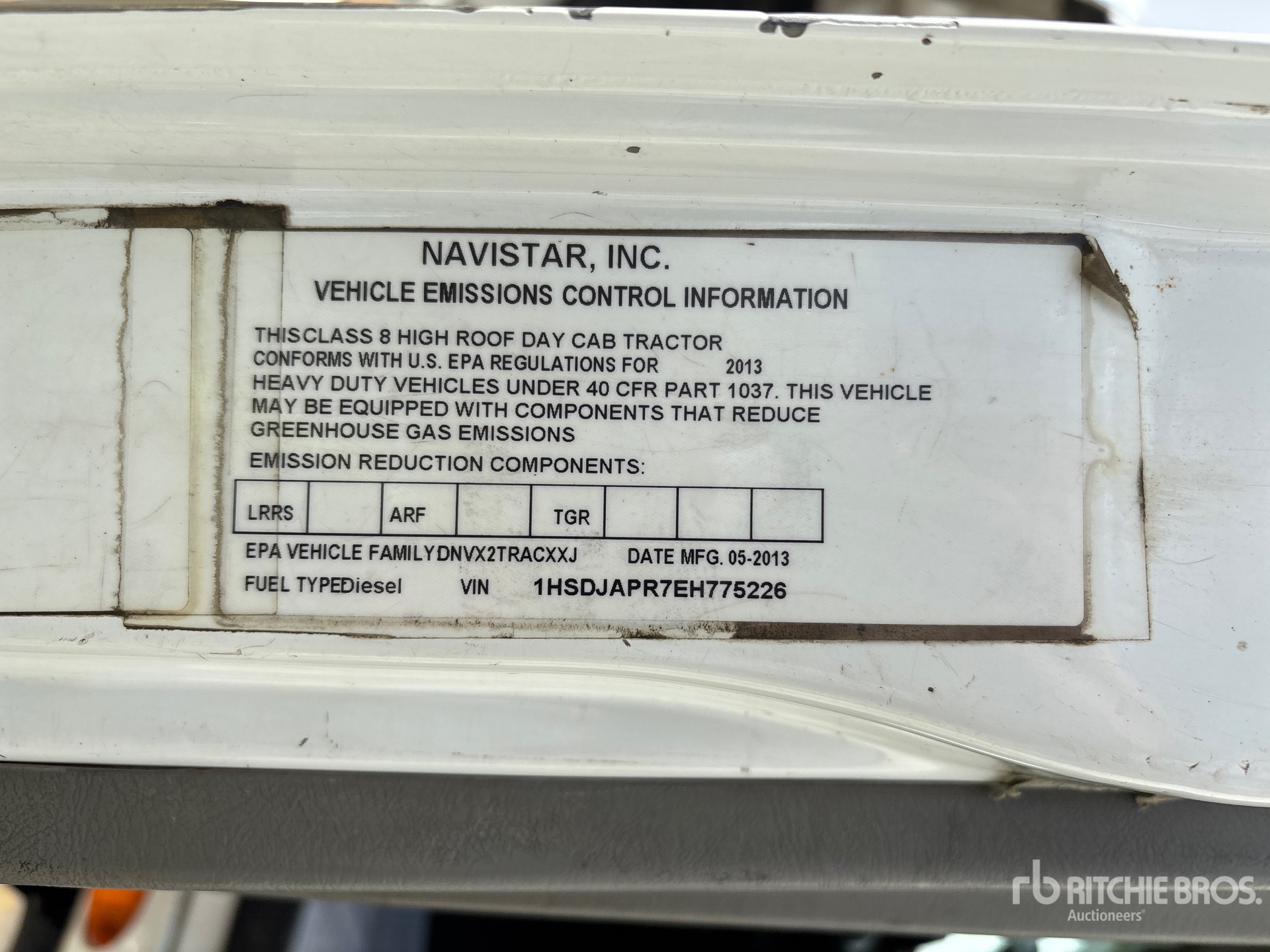 2014 International PROSTAR+ 122