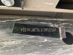 General Appearance with Frame Stamp Serial Number/VIN Photo