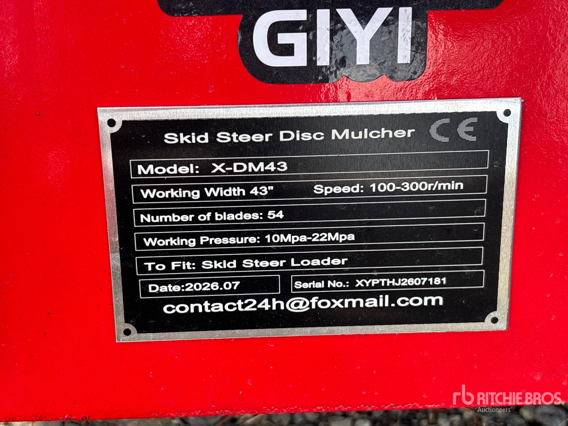 2026 GIYI GYX-DM43