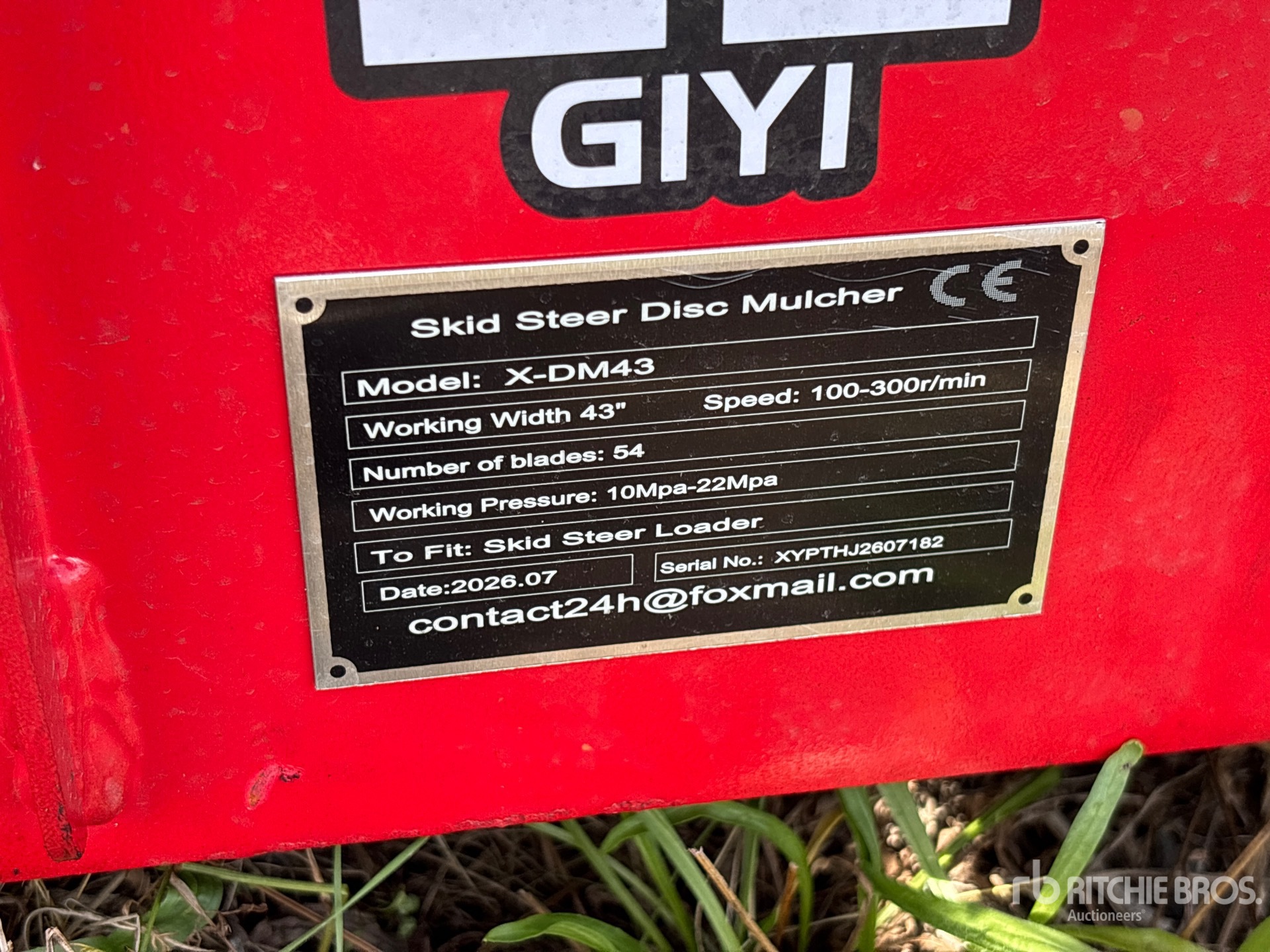 2026 GIYI GYX-DM43