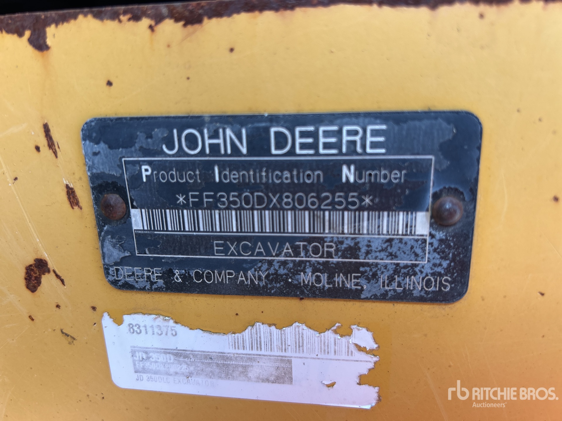 2008 John Deere 350D-LC